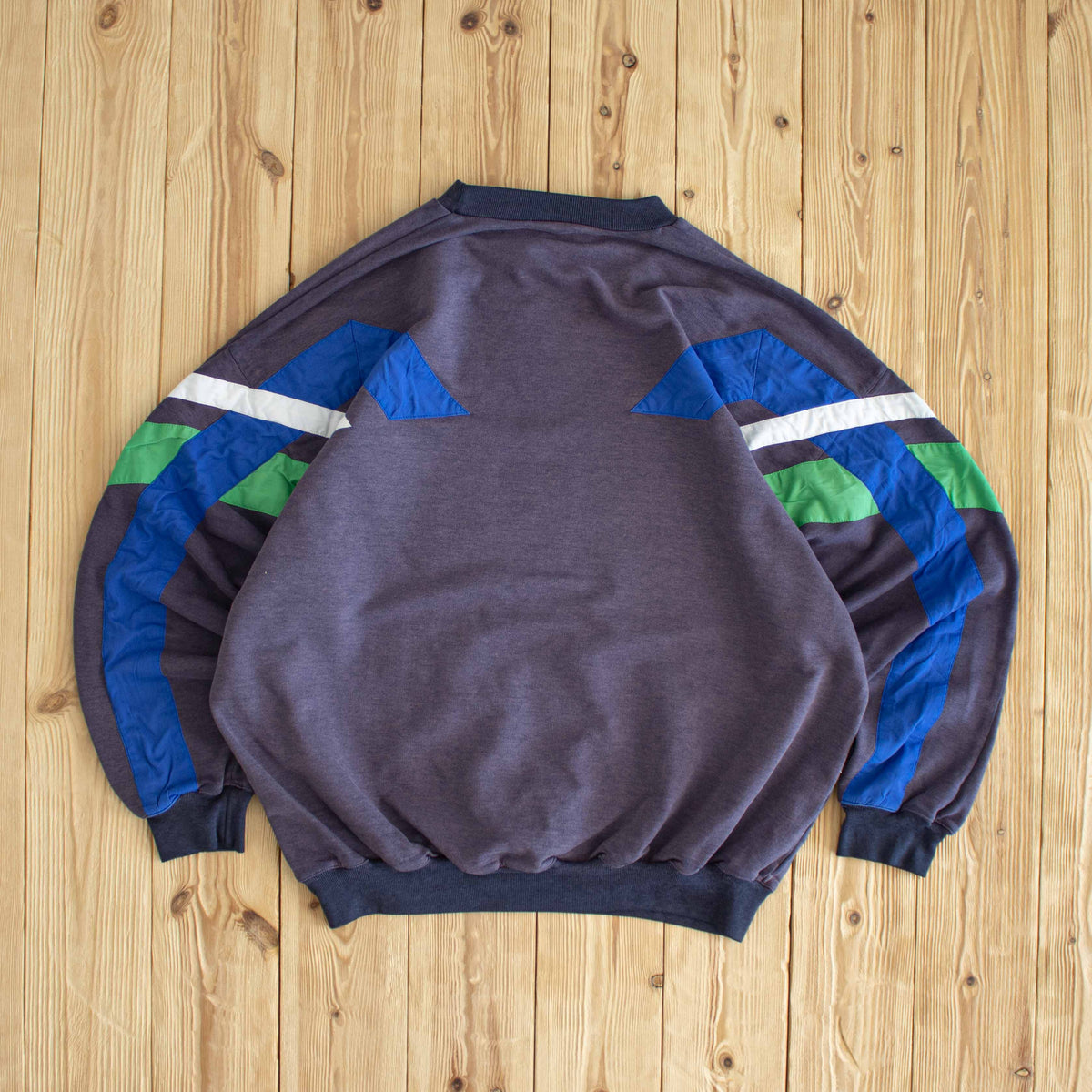 (M) Adidas Vintage Embroidered Sweatshirt Purple