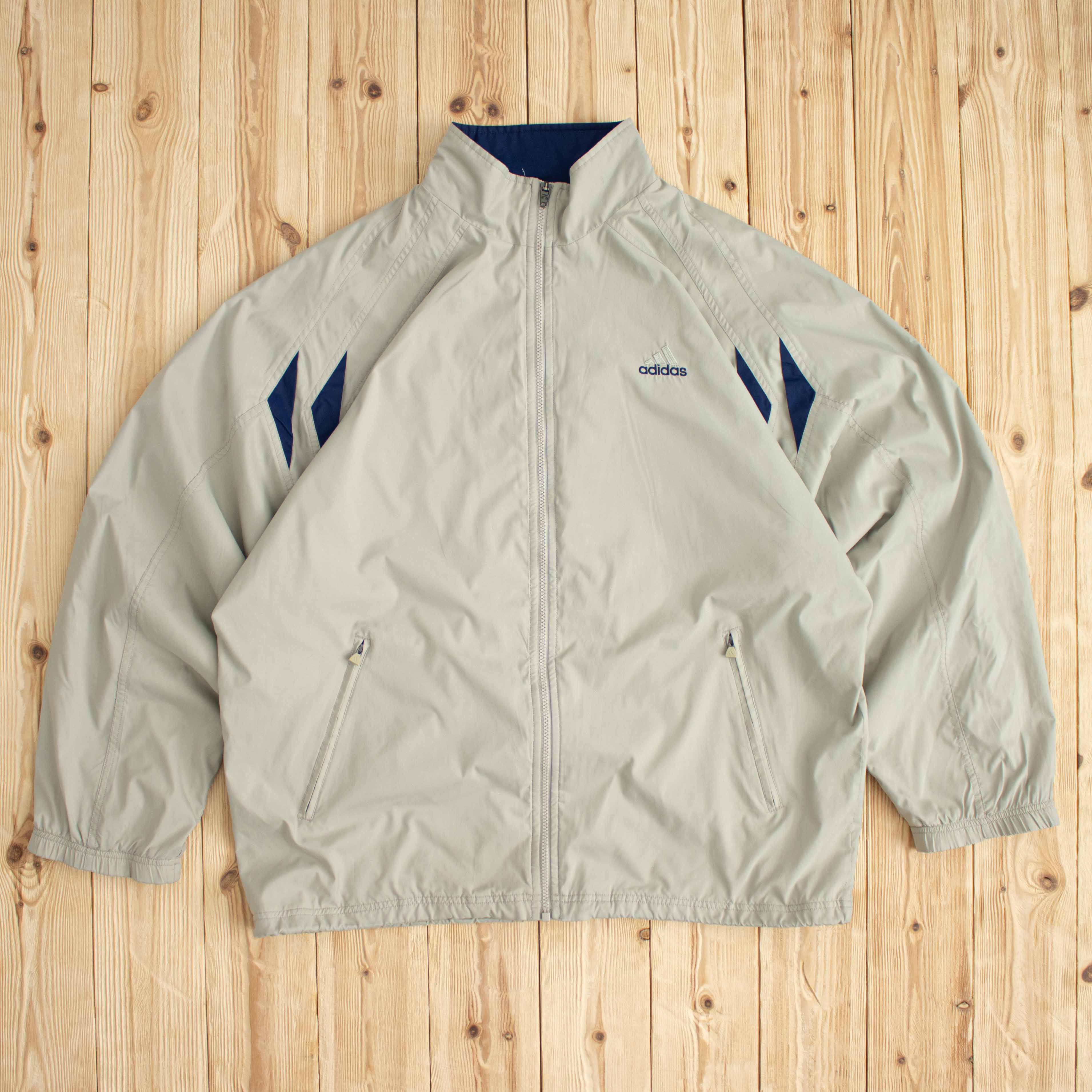 (L) Vintage Adidas Essential Embroidered Jacket