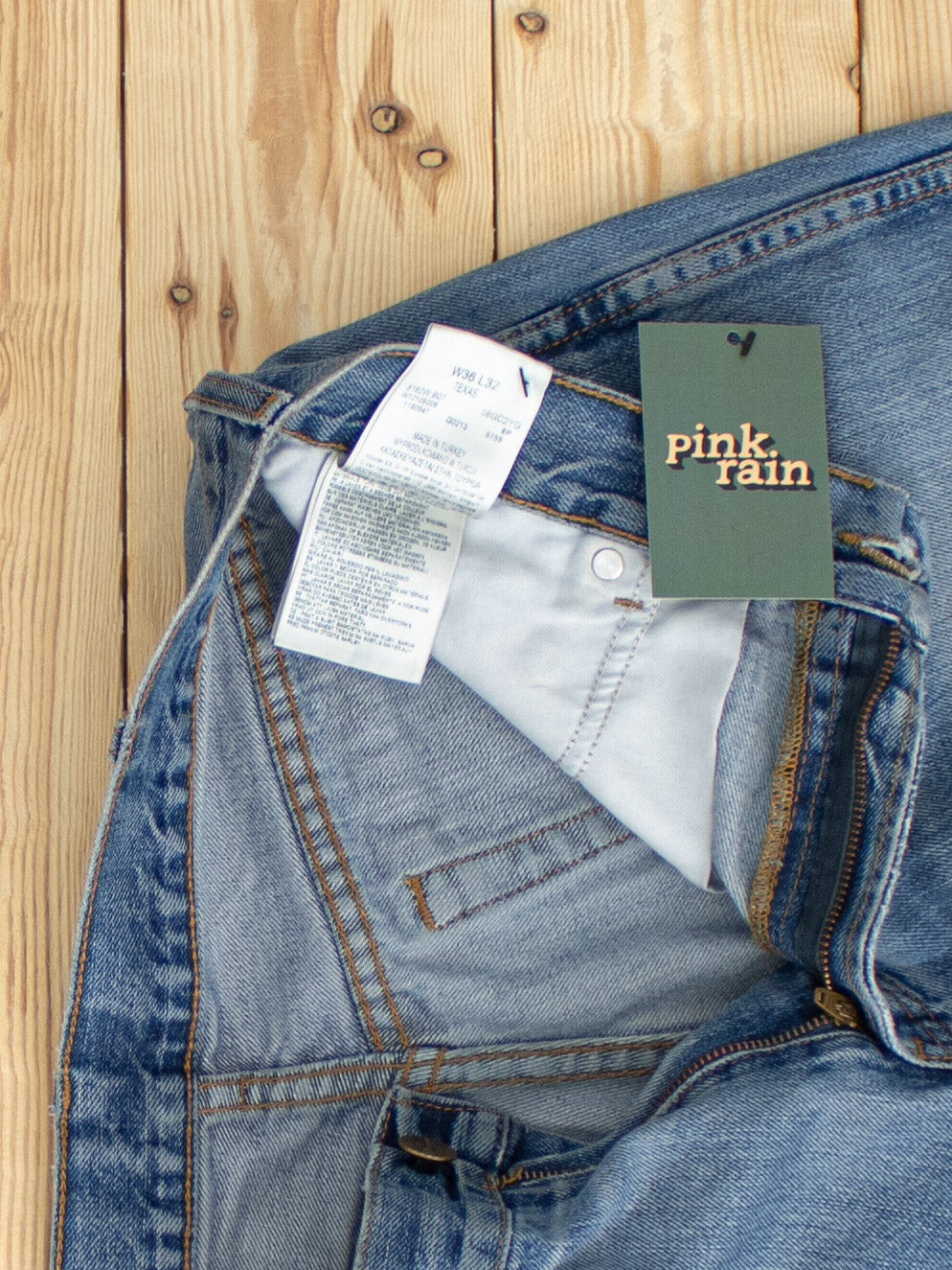 (W36 L32) Reworked Vintage Wrangler Texas Jeans