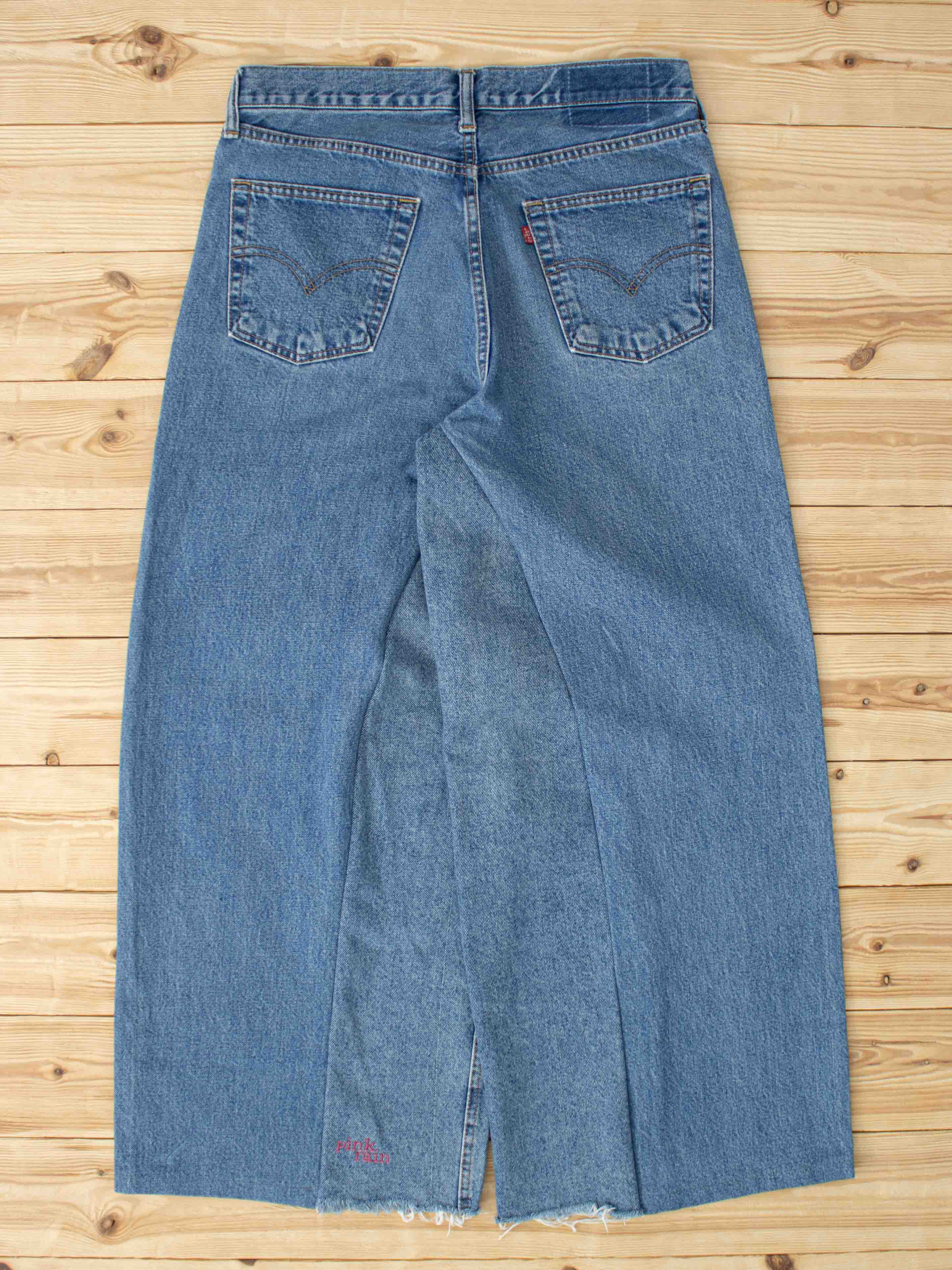 (W33 L32) Reworked Vintage Levi's 501 Jeans