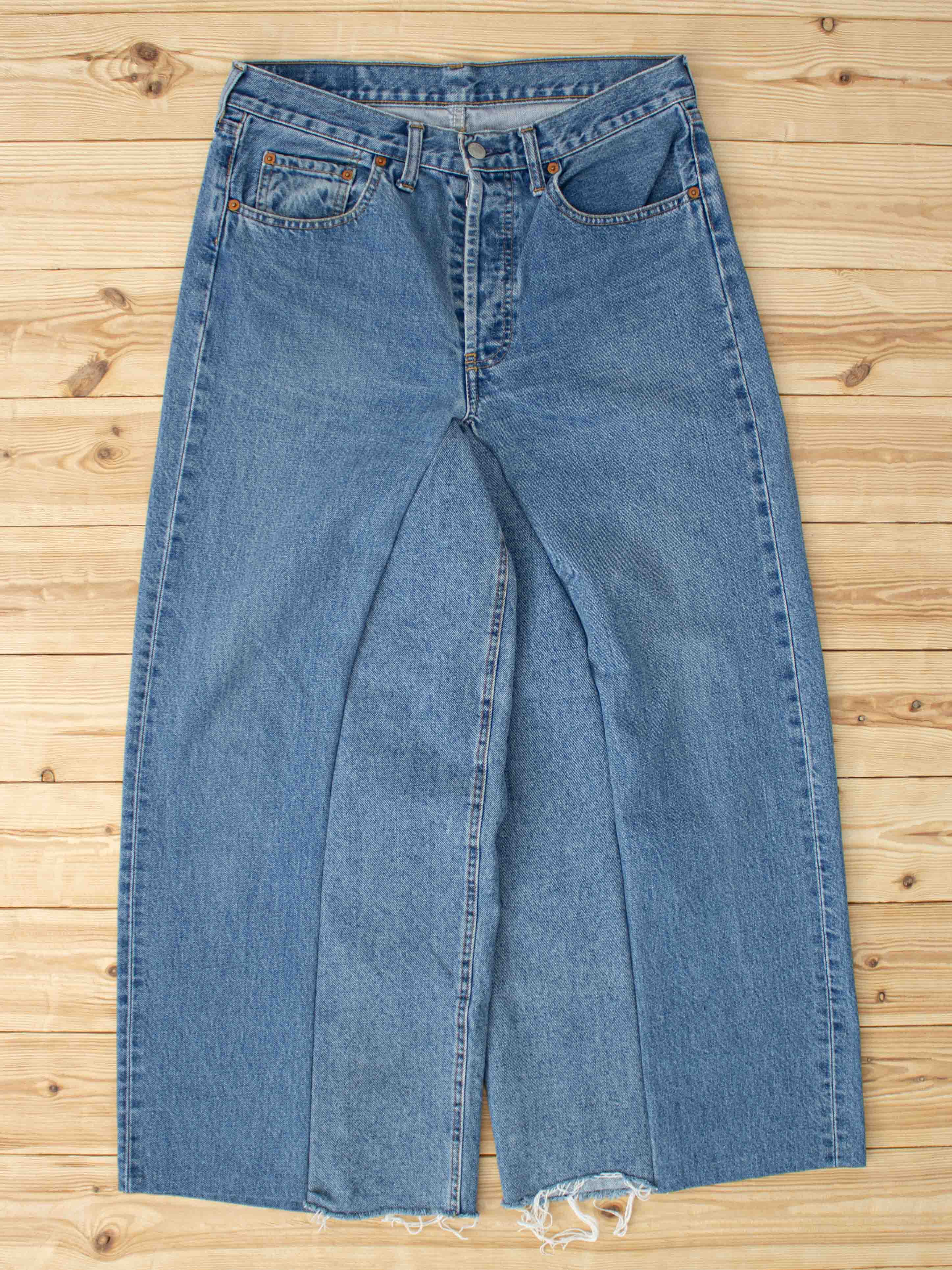 (W33 L32) Reworked Vintage Levi's 501 Jeans
