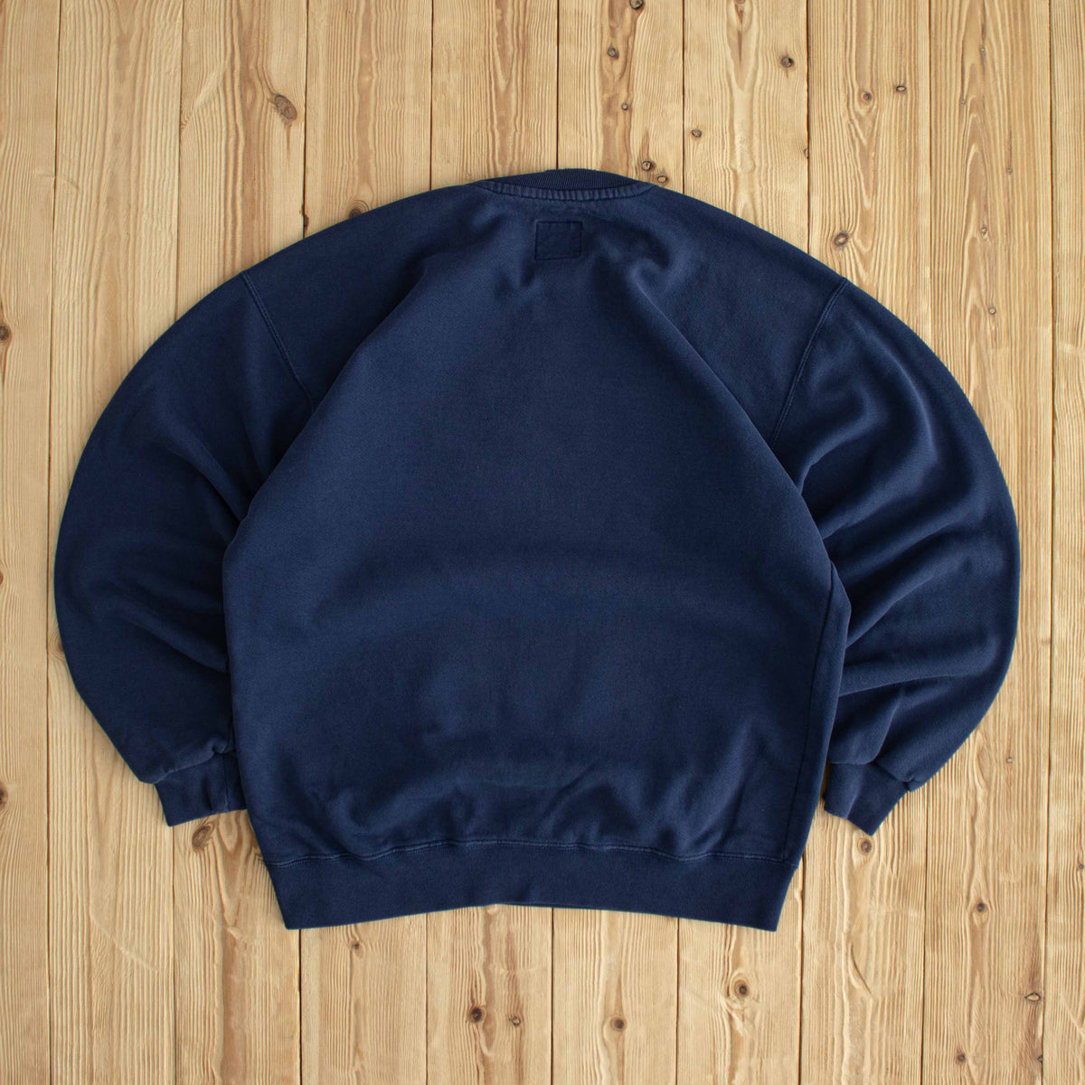 (M) Nike Spell Out Vintage Embroidered Sweatshirt Blue