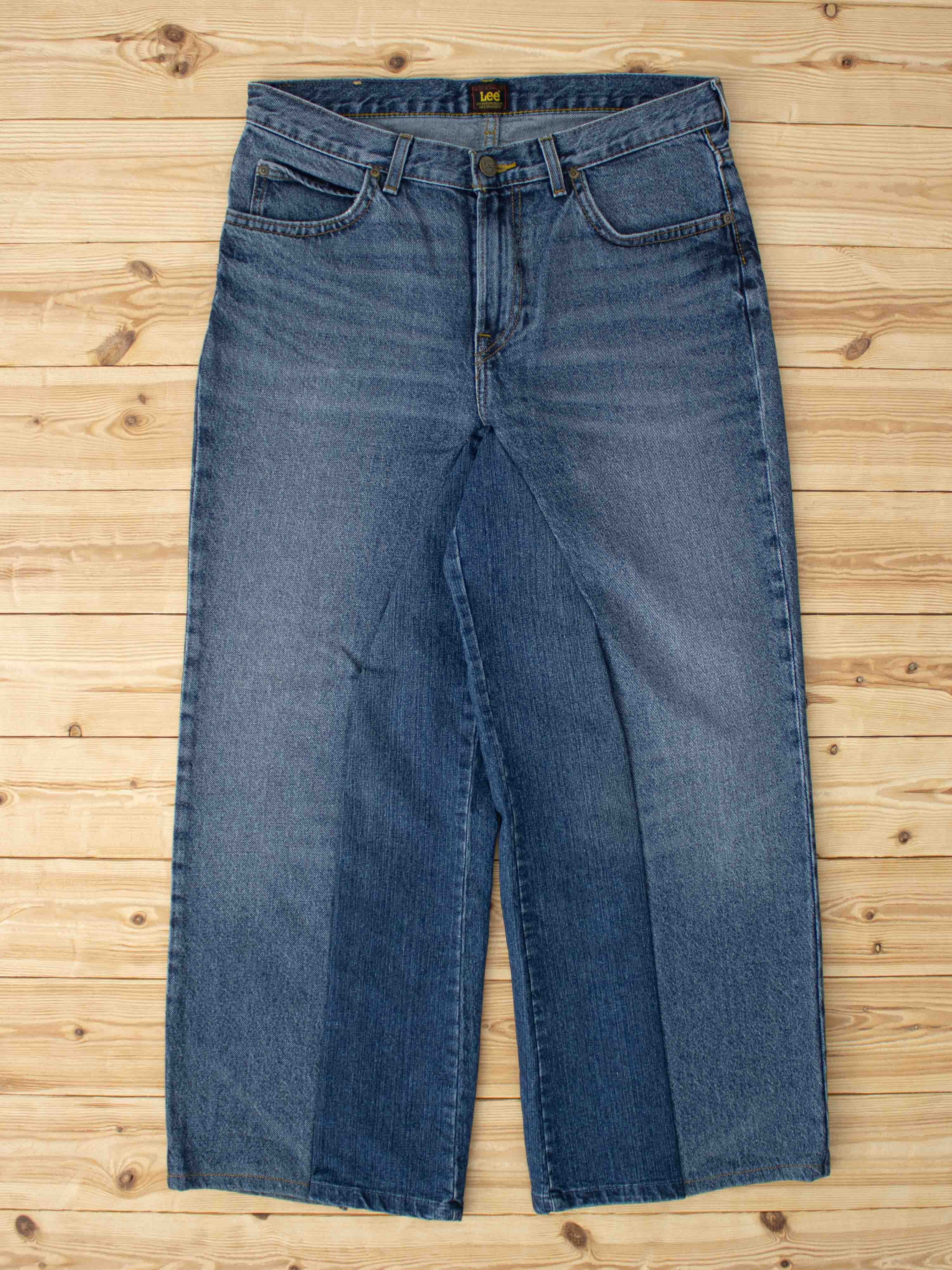 (W33 L32) Reworked Vintage Lee Jeans