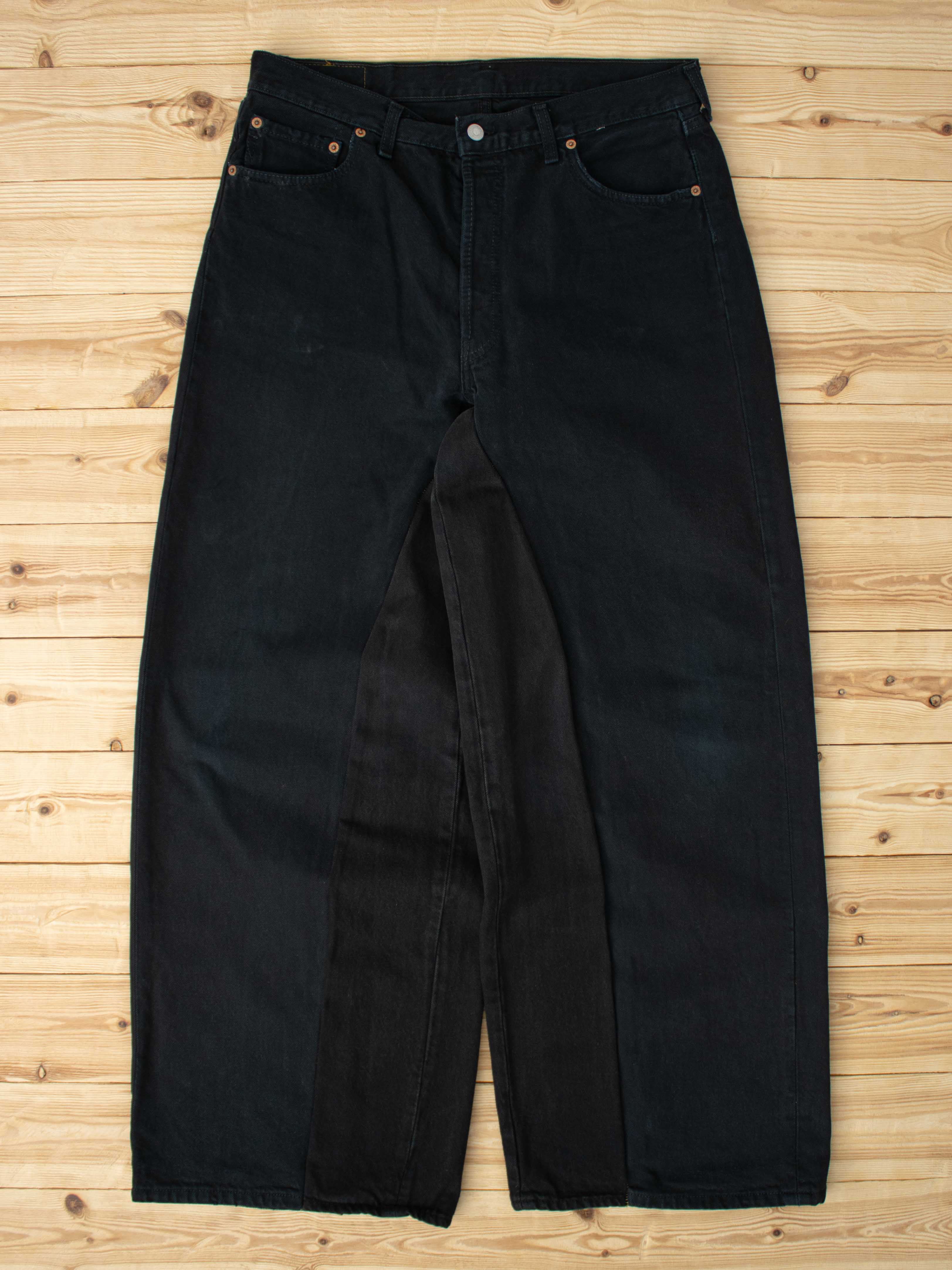 (W36 L34) Reworked Vintage Levi's 501 Jeans