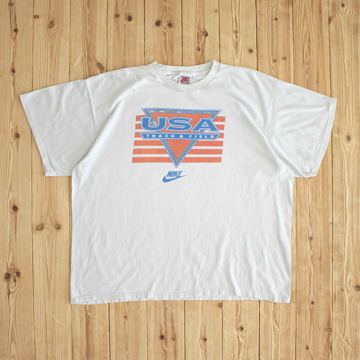 (XL) Nike USA Track & Field Vintage T-Shirt White