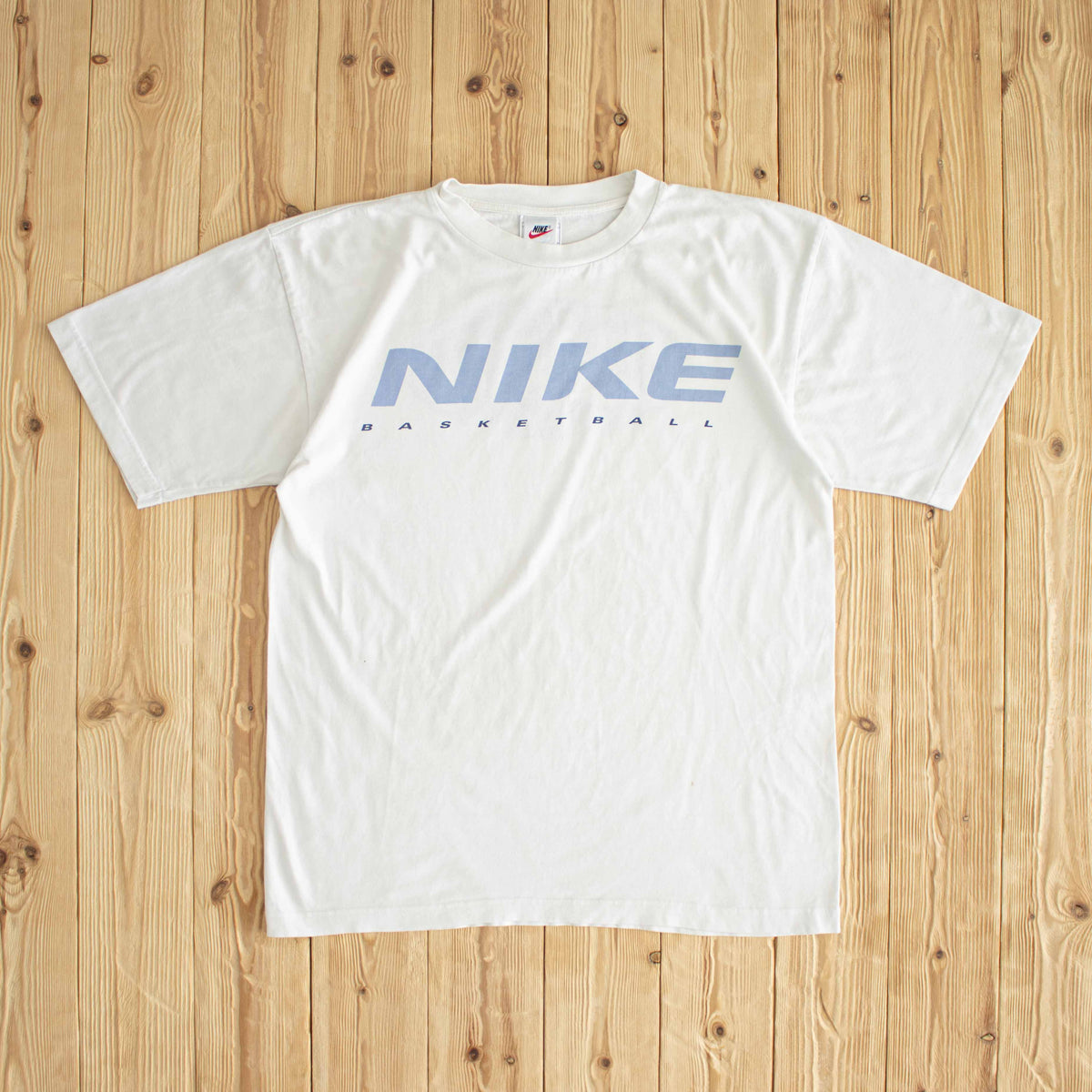 (M/L) Nike Basketball Vintage T-Shirt White