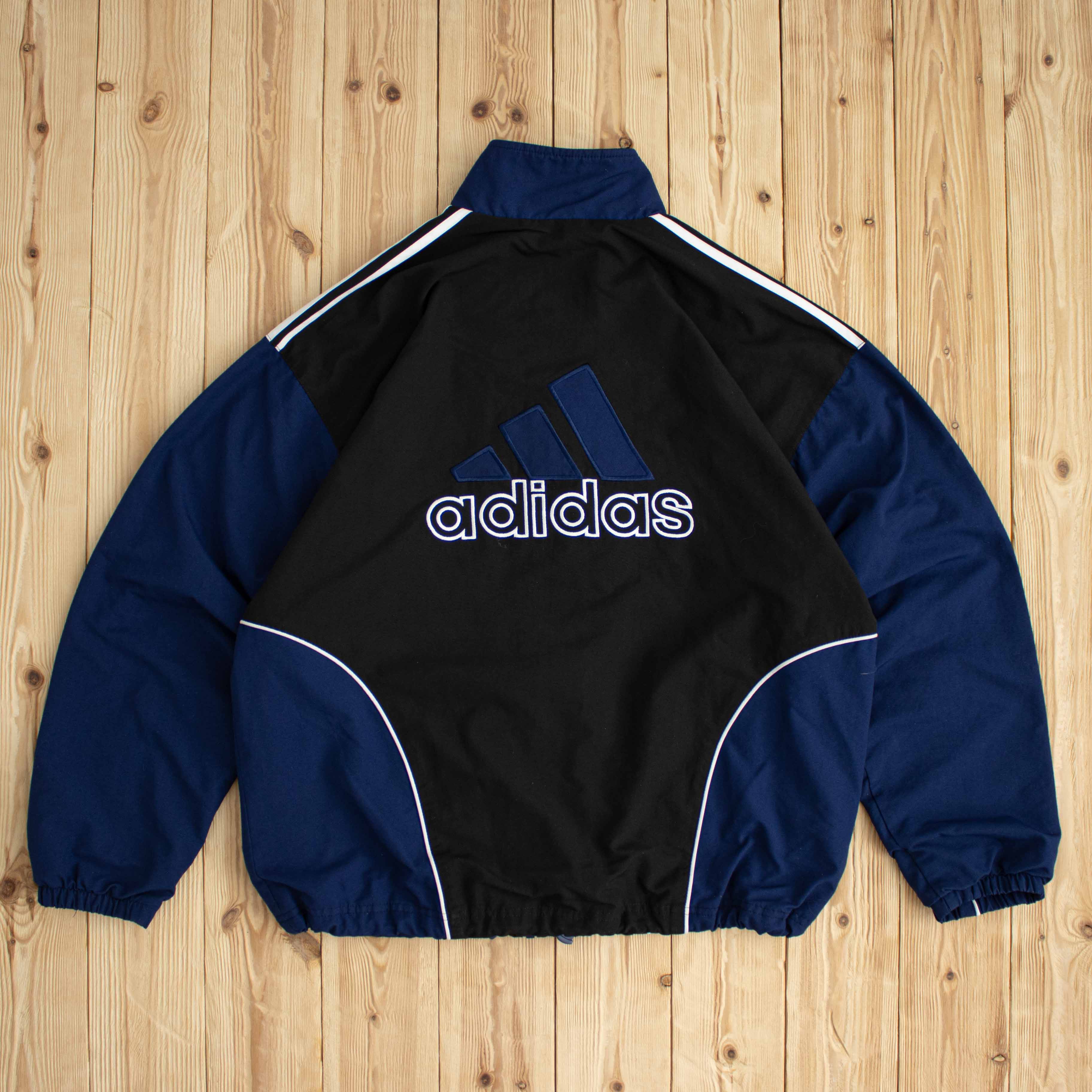 (L) Vintage Adidas Essential Embroidered Jacket