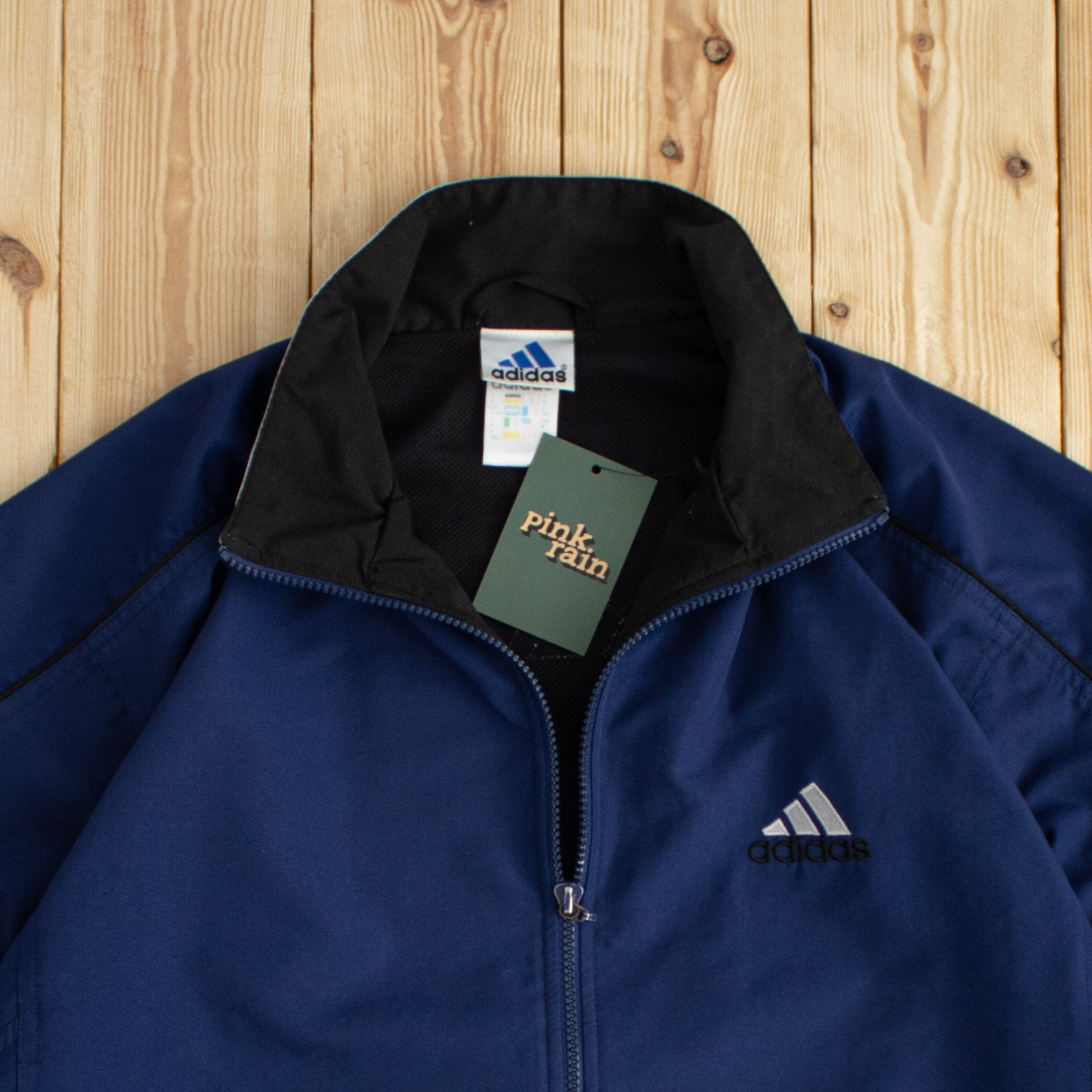 (L) Vintage Adidas Logo Embroidered Jacket