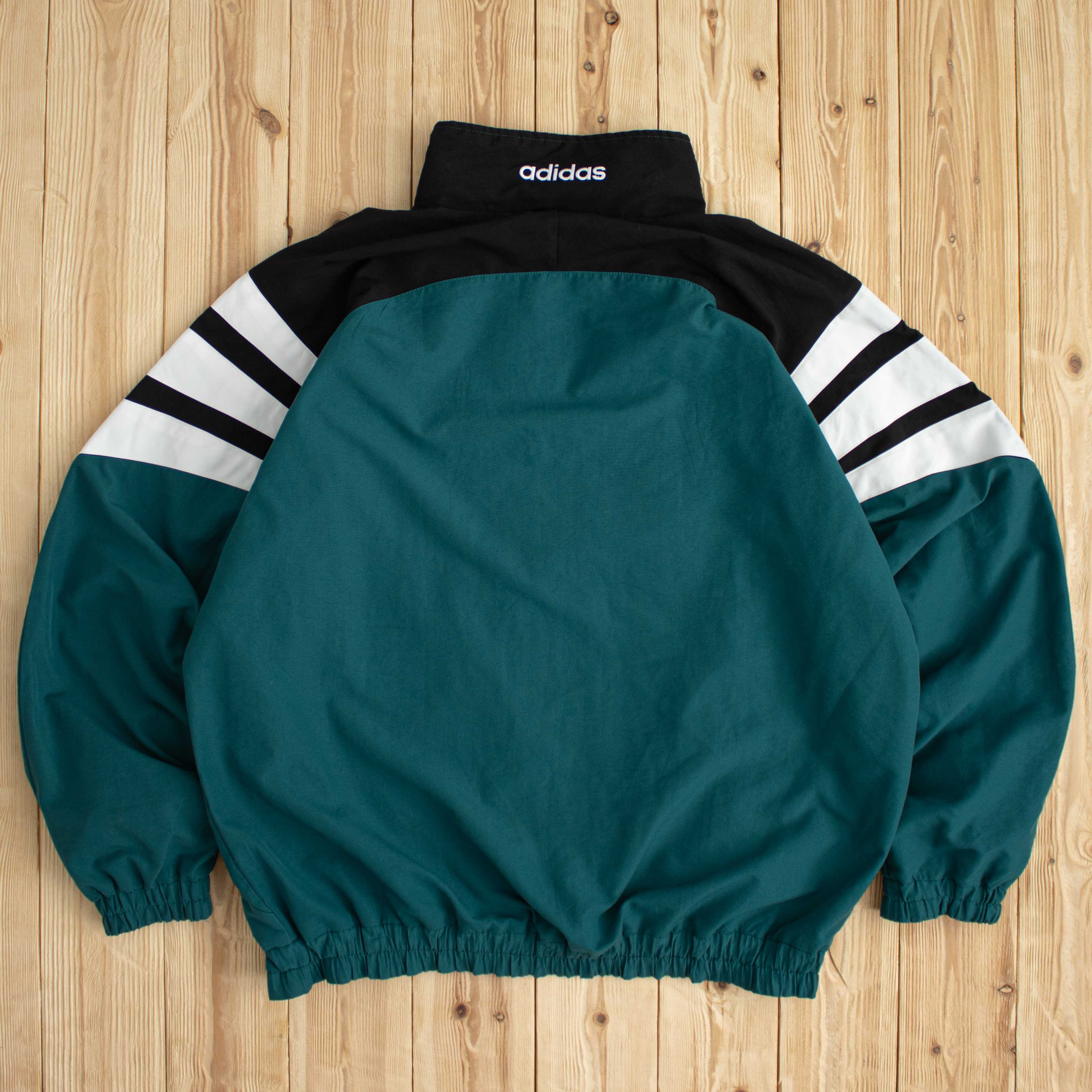 (XL) Vintage Adidas Embroidered Jacket