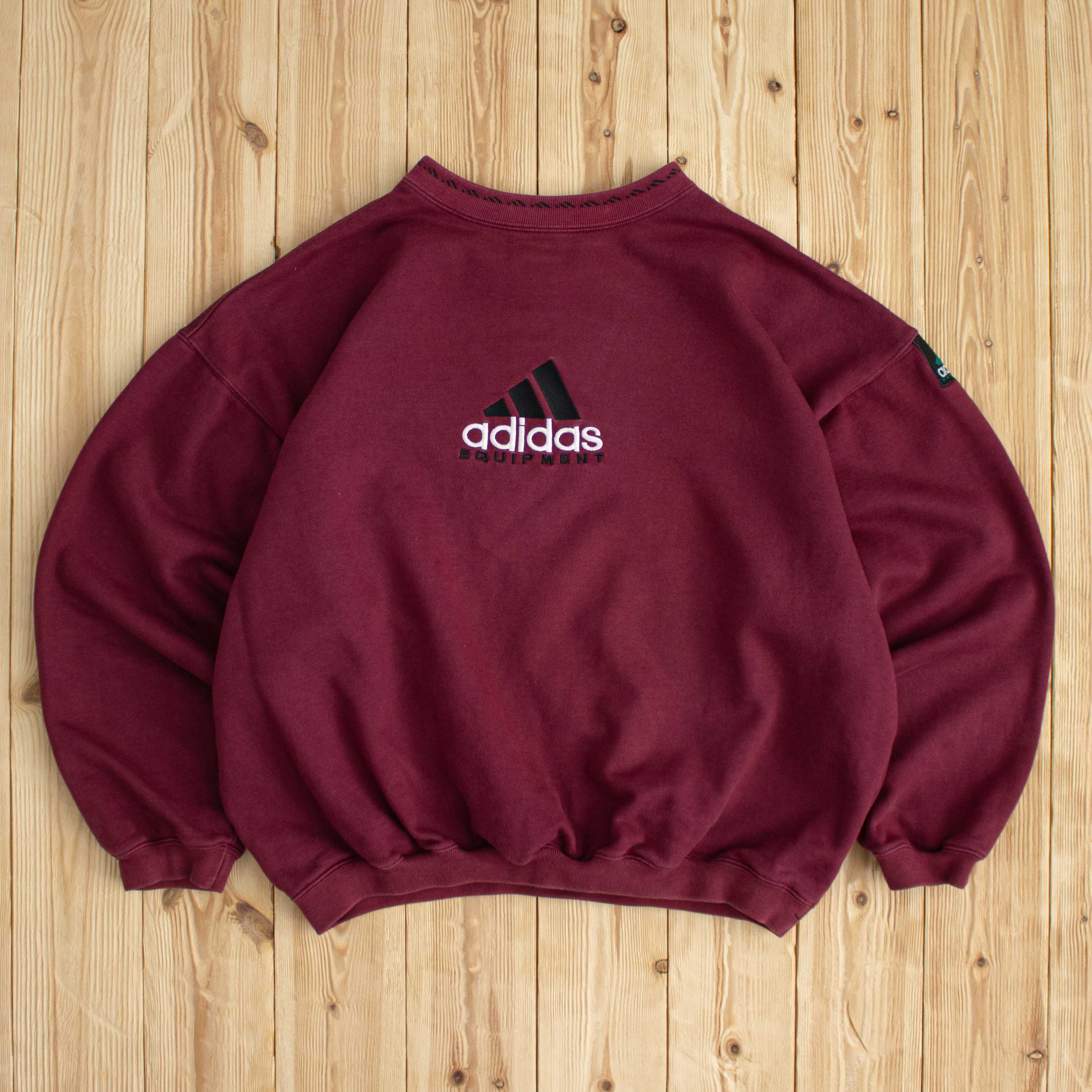 (M) Vintage Adidas Equipment Embroidered Sweatshirt