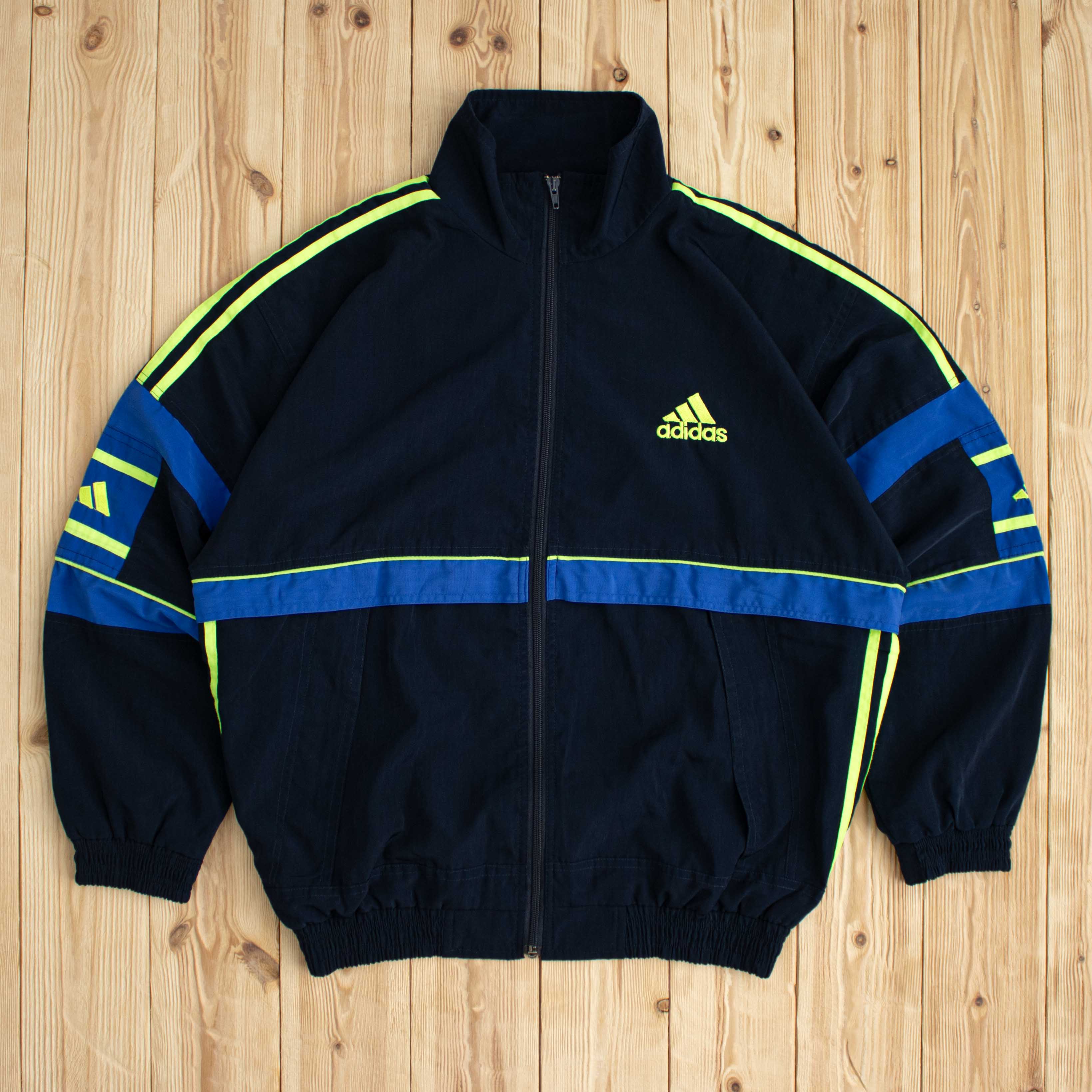 (M) Vintage Adidas Essential Embroidered Jacket