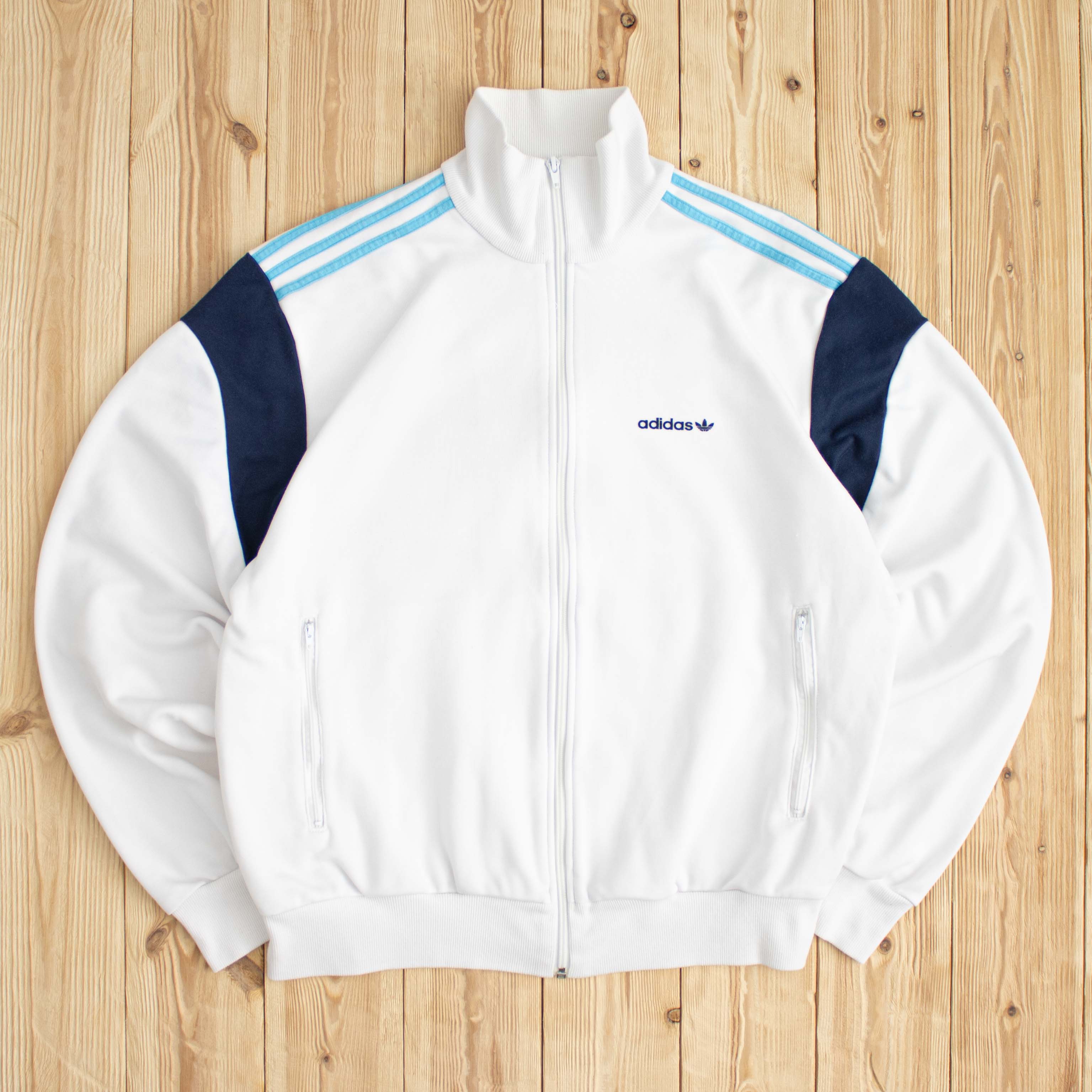 (M) Vintage Adidas Essential Full-Zip Sweatshirt