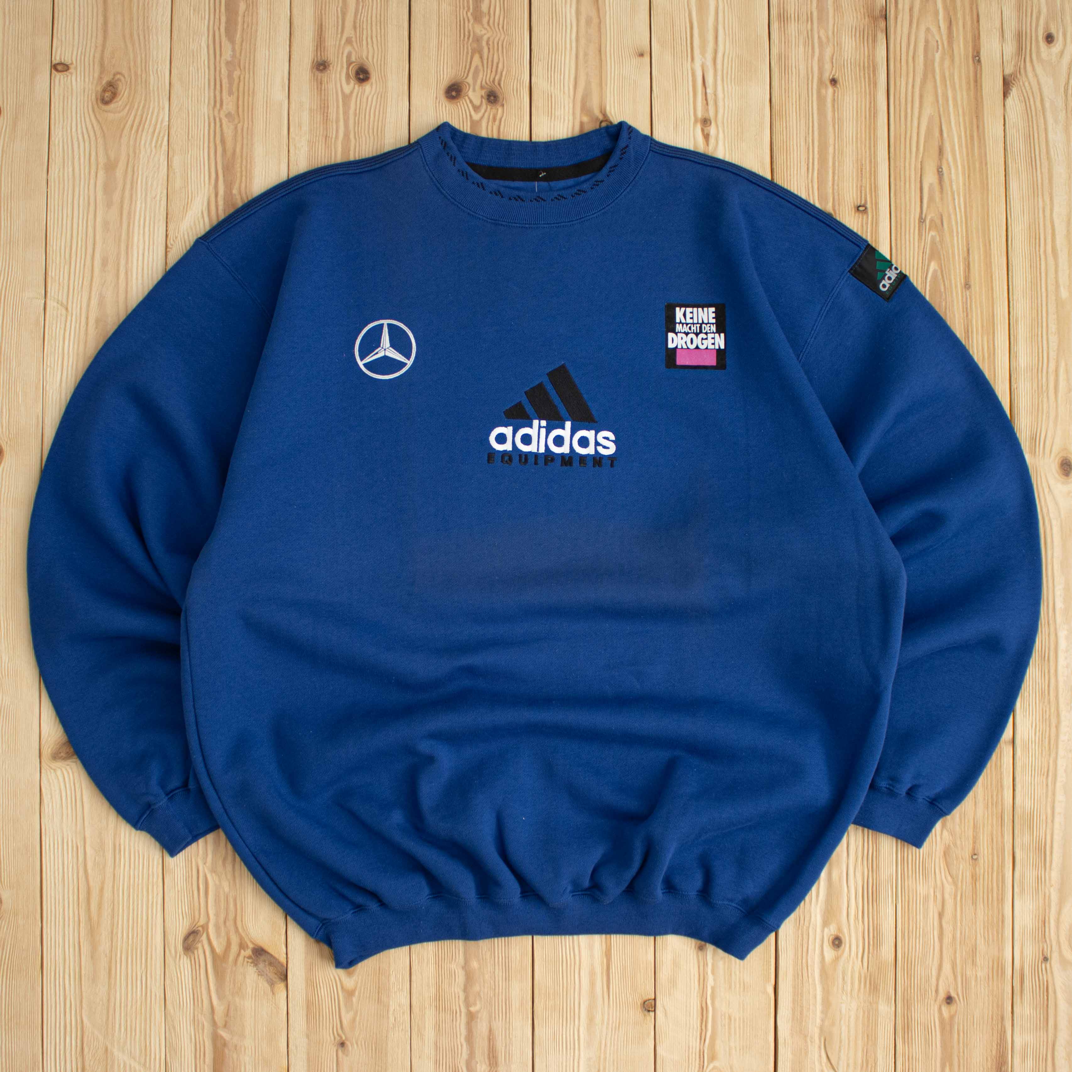 (L) Vintage Deadstock Adidas Equipment Embroidered Sweatshirt