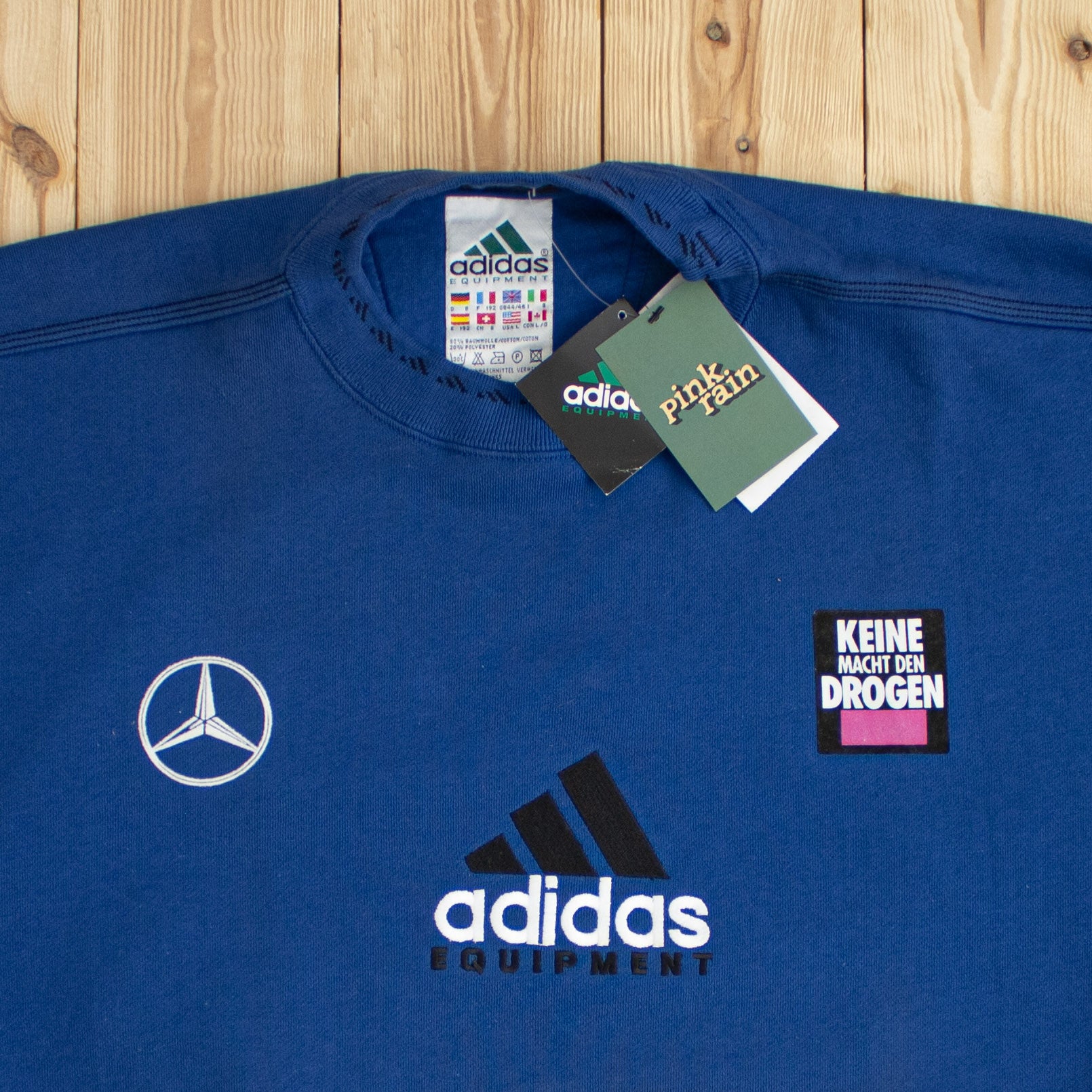 (L) Vintage Deadstock Adidas Equipment Embroidered Sweatshirt