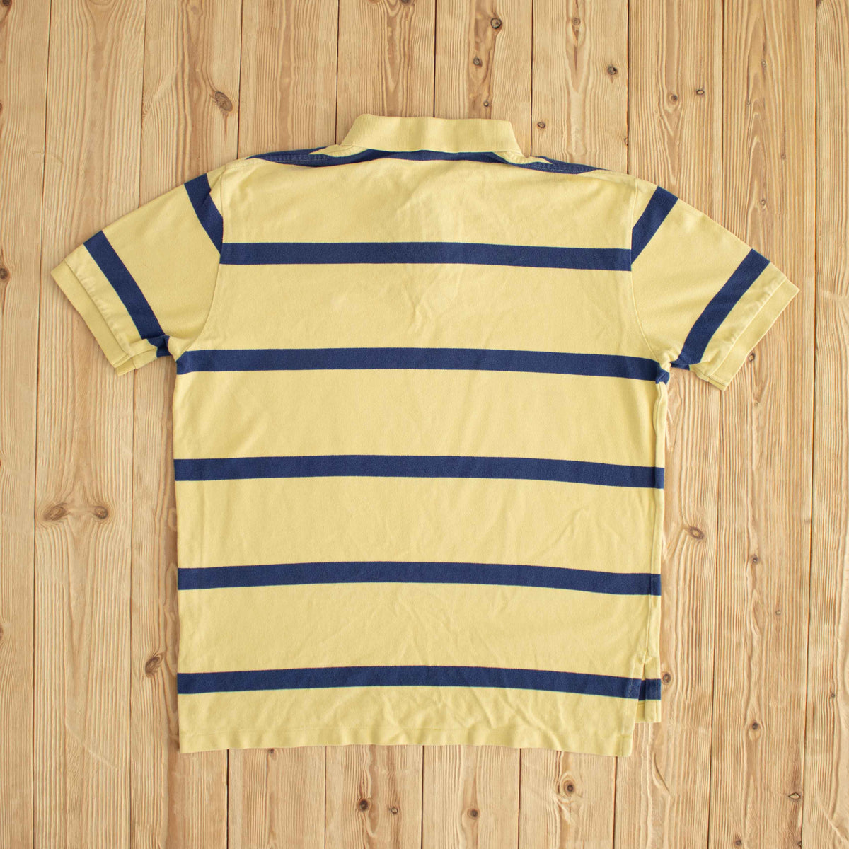 (L) Polo Ralph Lauren Vintage Embroidered Polo T-Shirt Yellow
