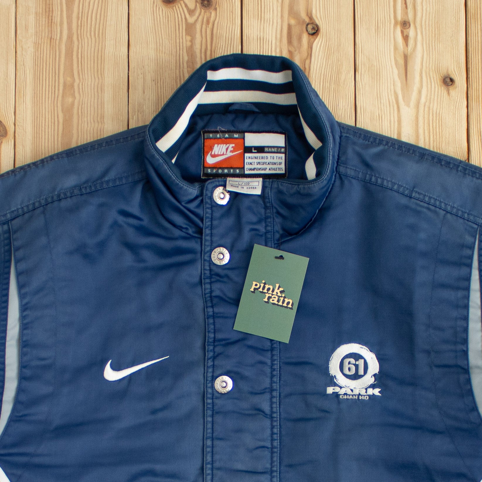 (L) Vintage Nike 61 Park Embroidered Jacket