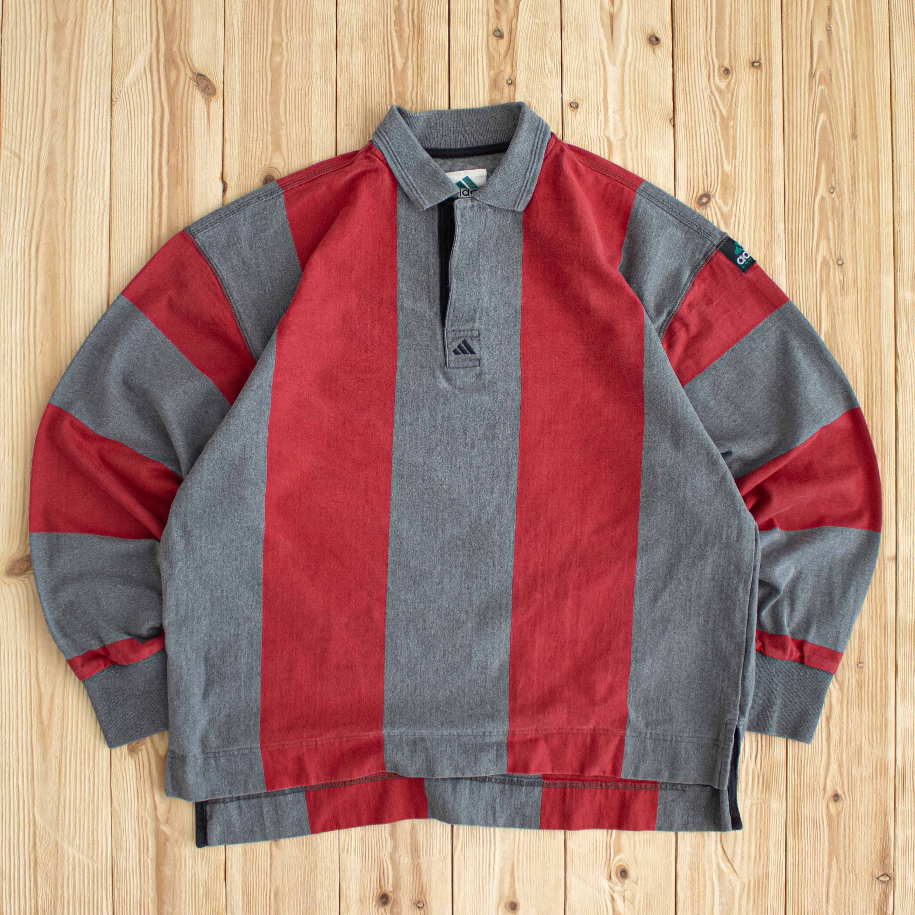 (M) Vintage Adidas Equipment Embroidered Polo Shirt