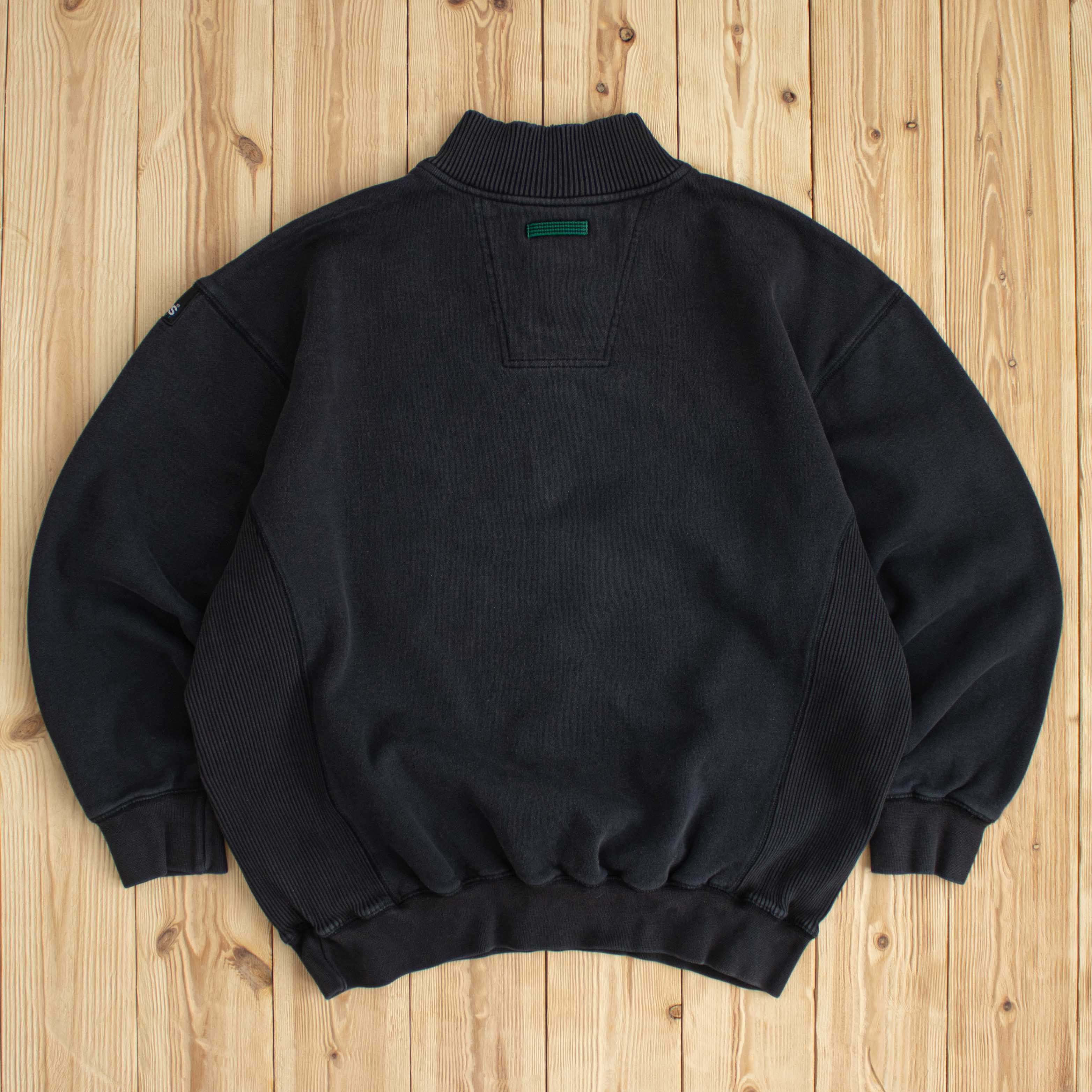 (M/L) Vintage Adidas Equipment Embroidered Quarter-Zip