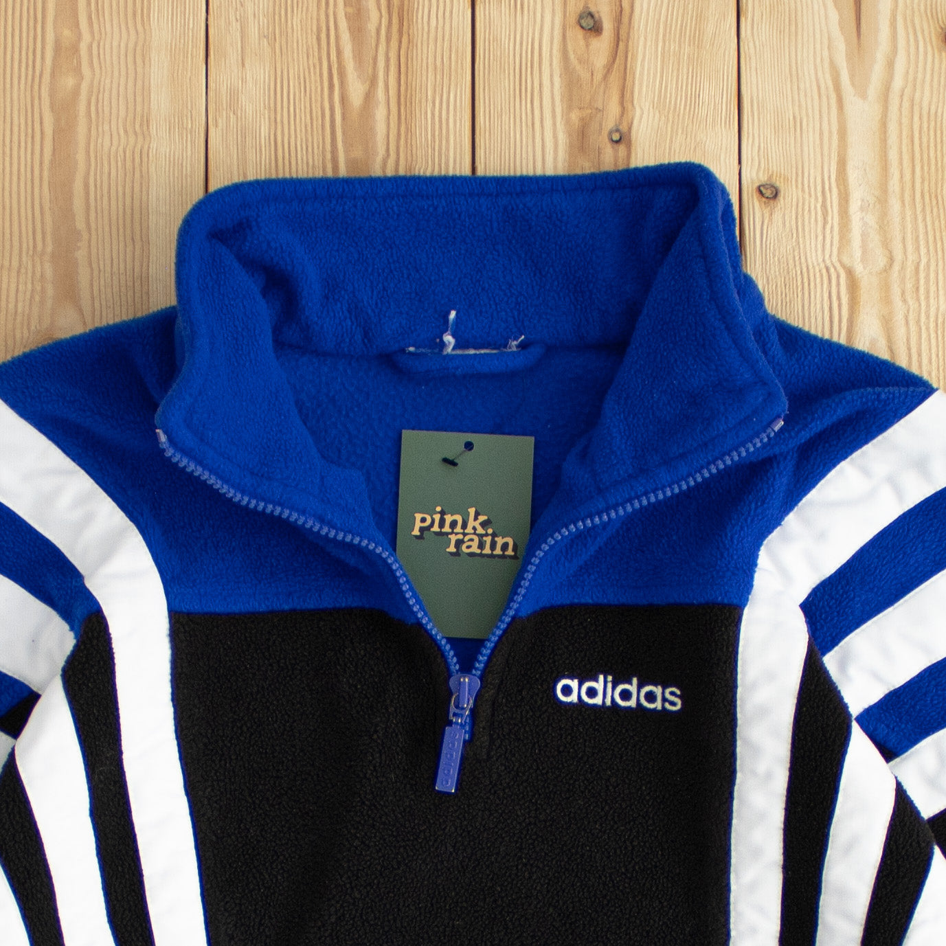 (M) Vintage Adidas Embroidered Fleece