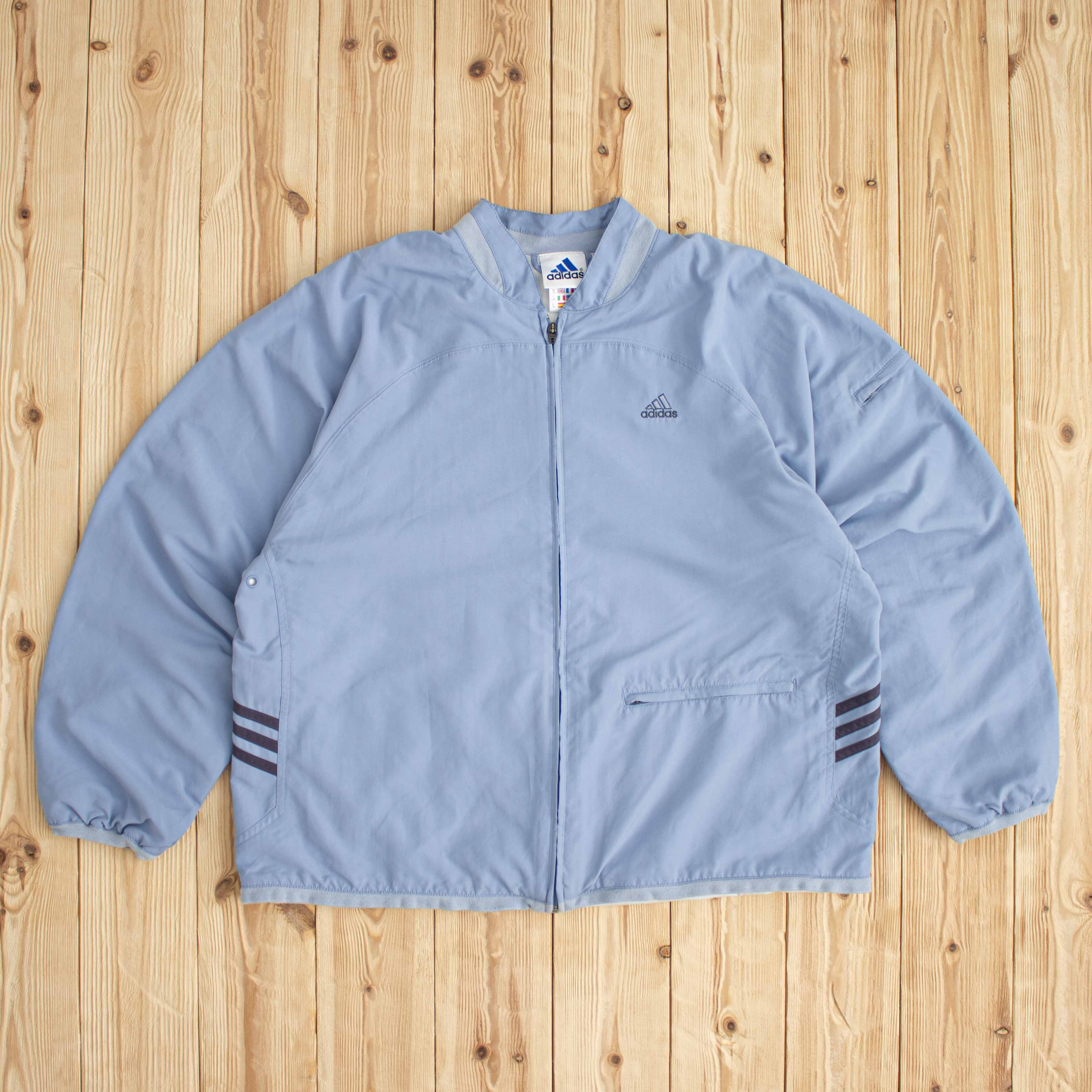 (L) Vintage Adidas Essential Embroidered Jacket