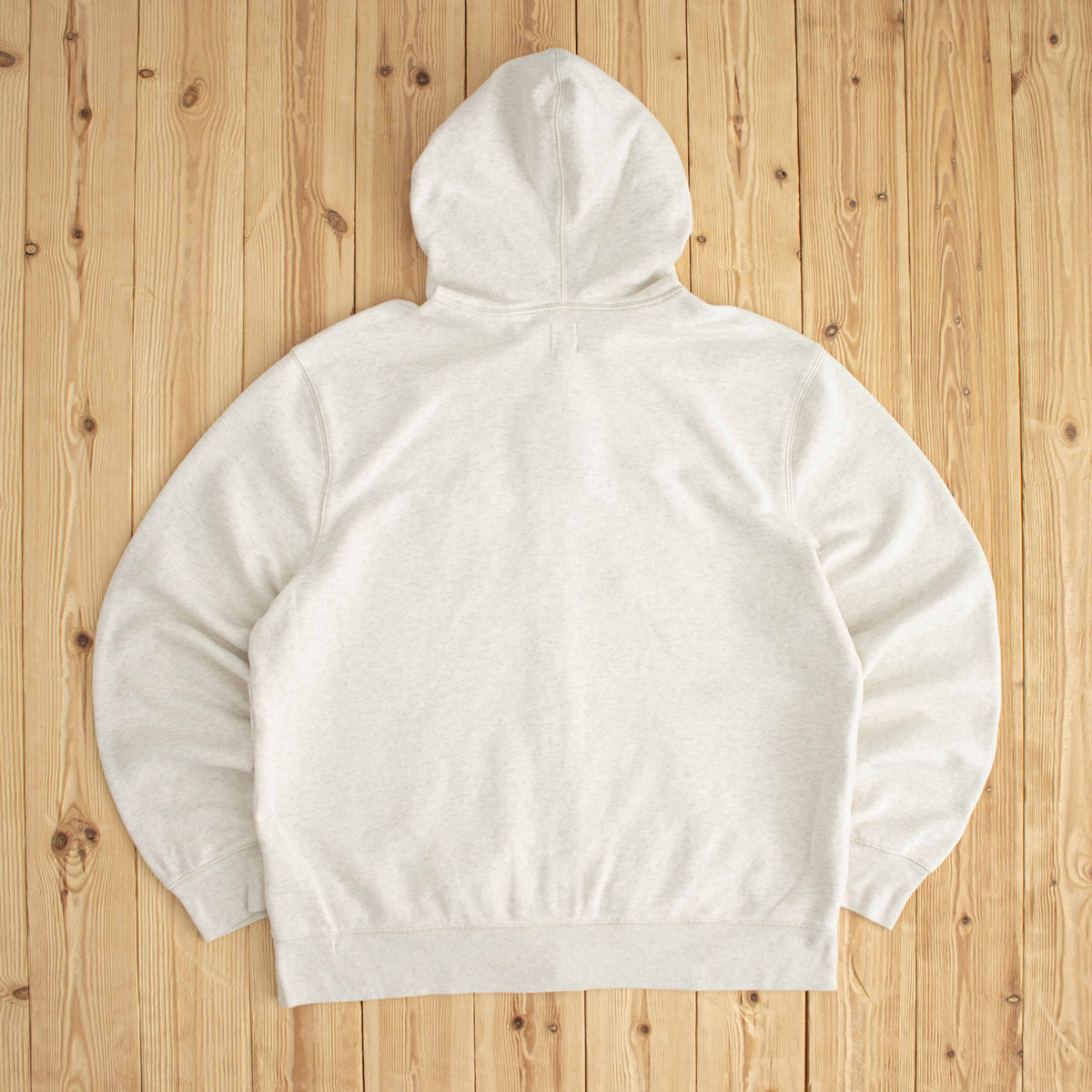 (L) GAP Vintage Embroidered Full-Zip Hoodie Beige