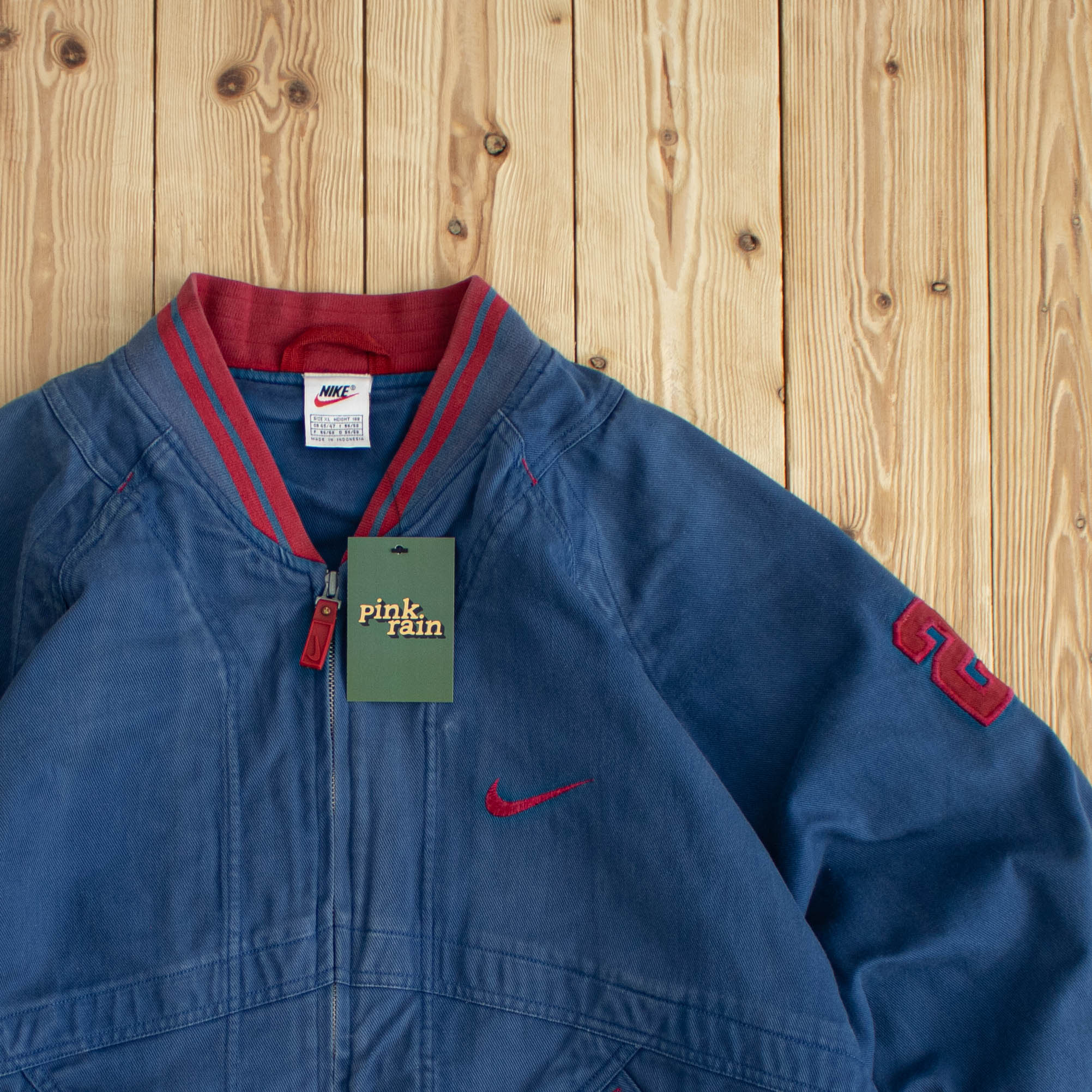 (L/XL) Vintage Nike Workwear Embroidered Jacket