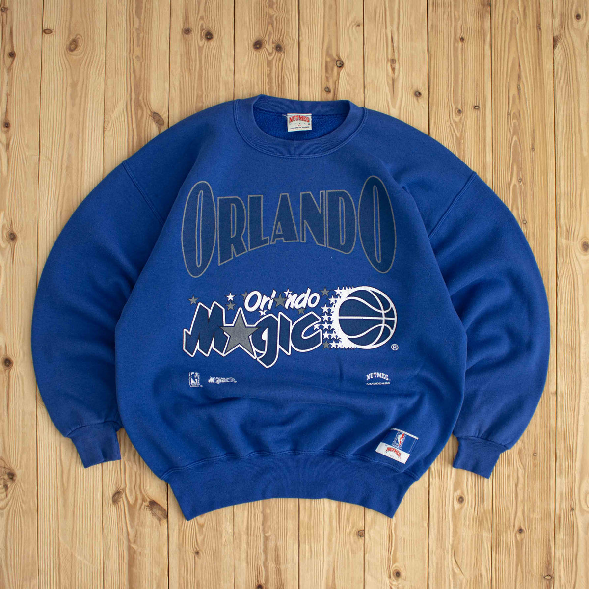 (XL) Nutmeg Orlando Magic Vintage Sweatshirt Blue