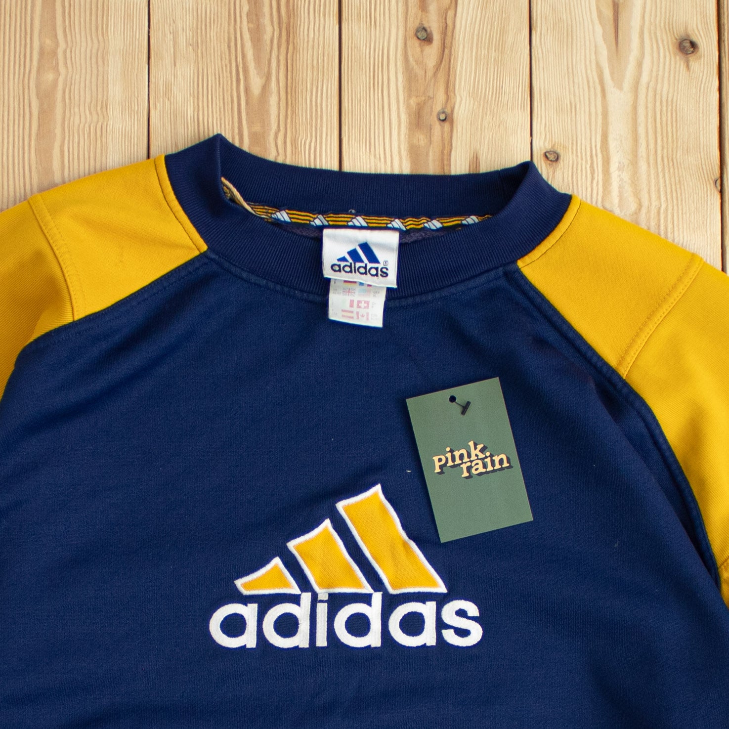 (XL) Vintage Adidas Logo Embroidered Sweatshirt