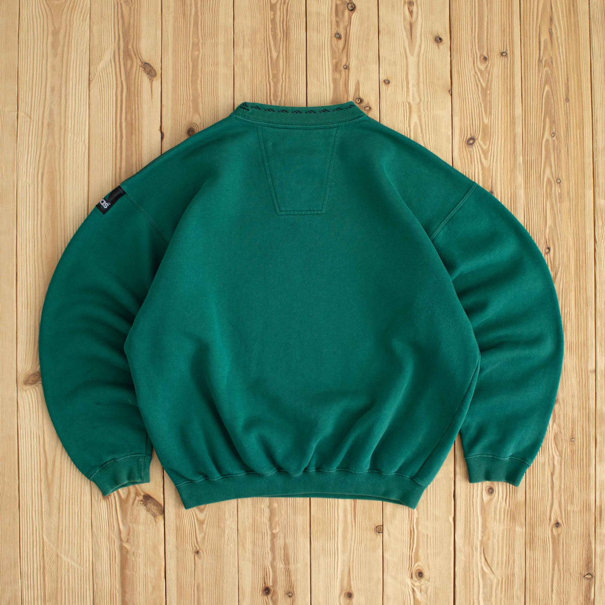 (S/M) Adidas Equipment Vintage Embroidered Sweatshirt Green