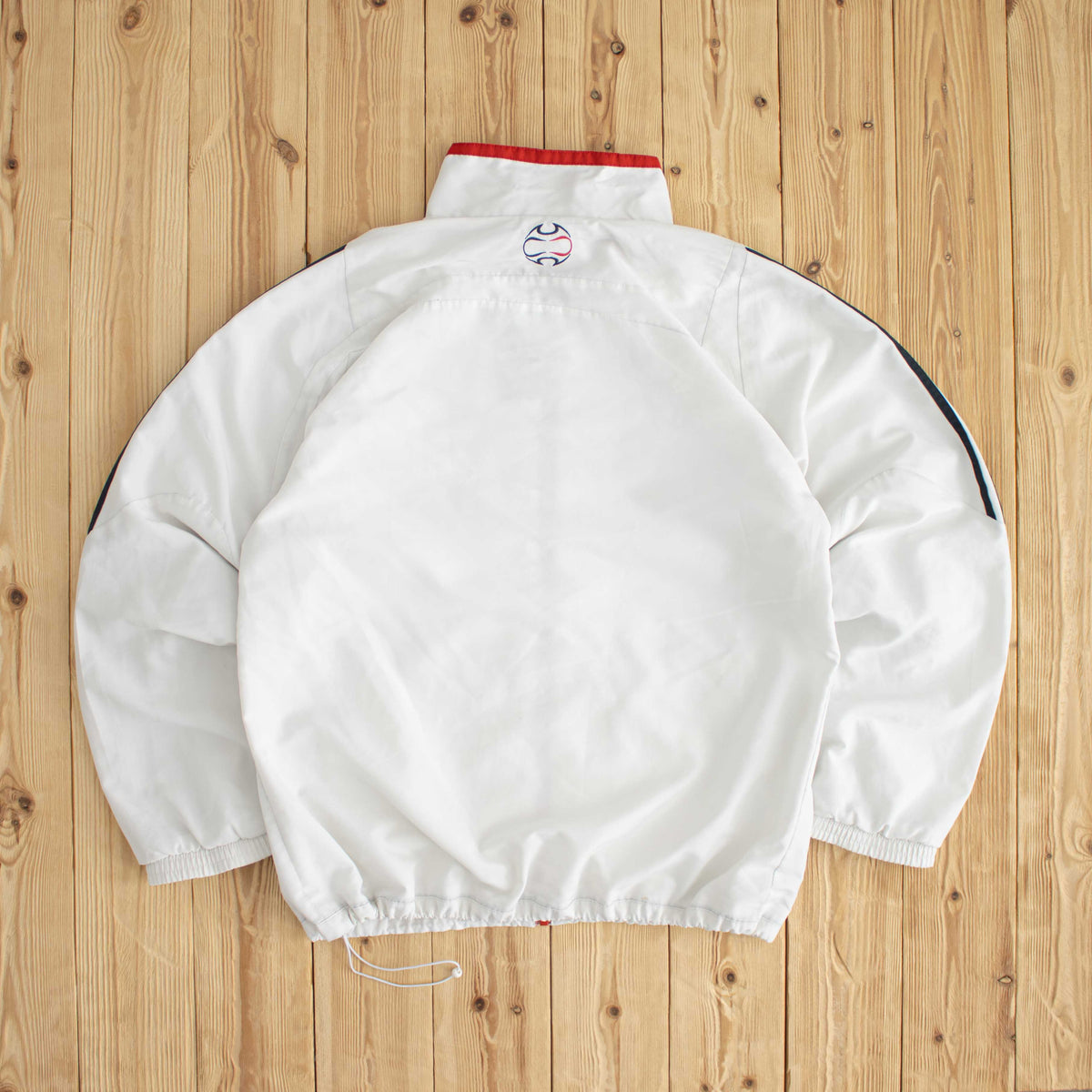 (M/L) Adidas F.C. Bayern München Vintage Embroidered Jacket White