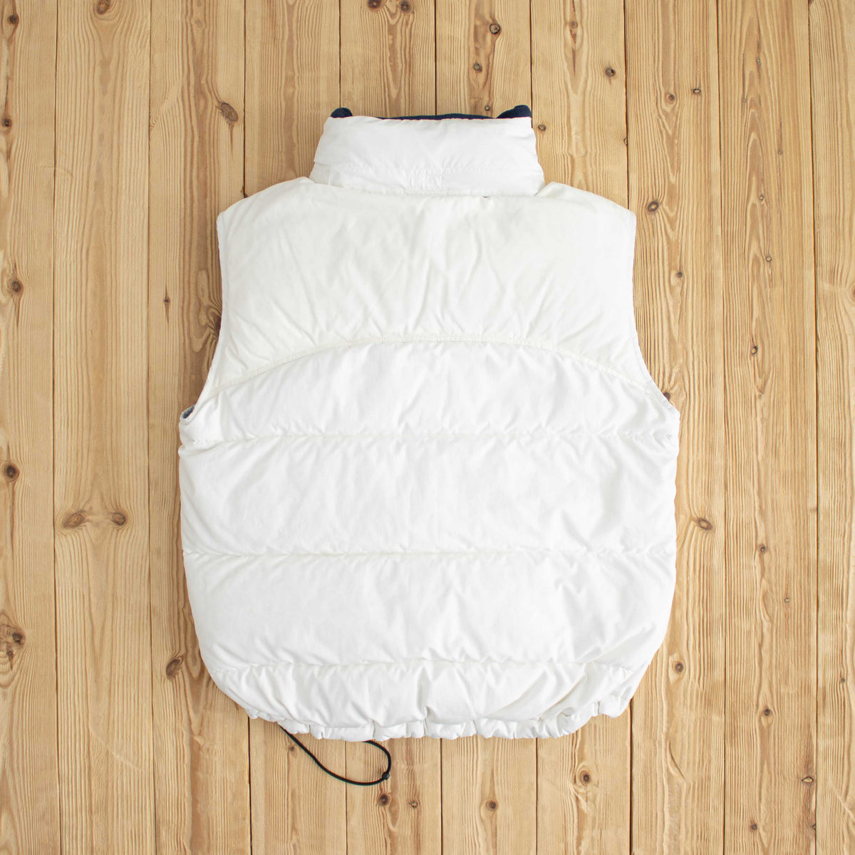 (M) Nike Vintage Embroidered Puffer Vest White
