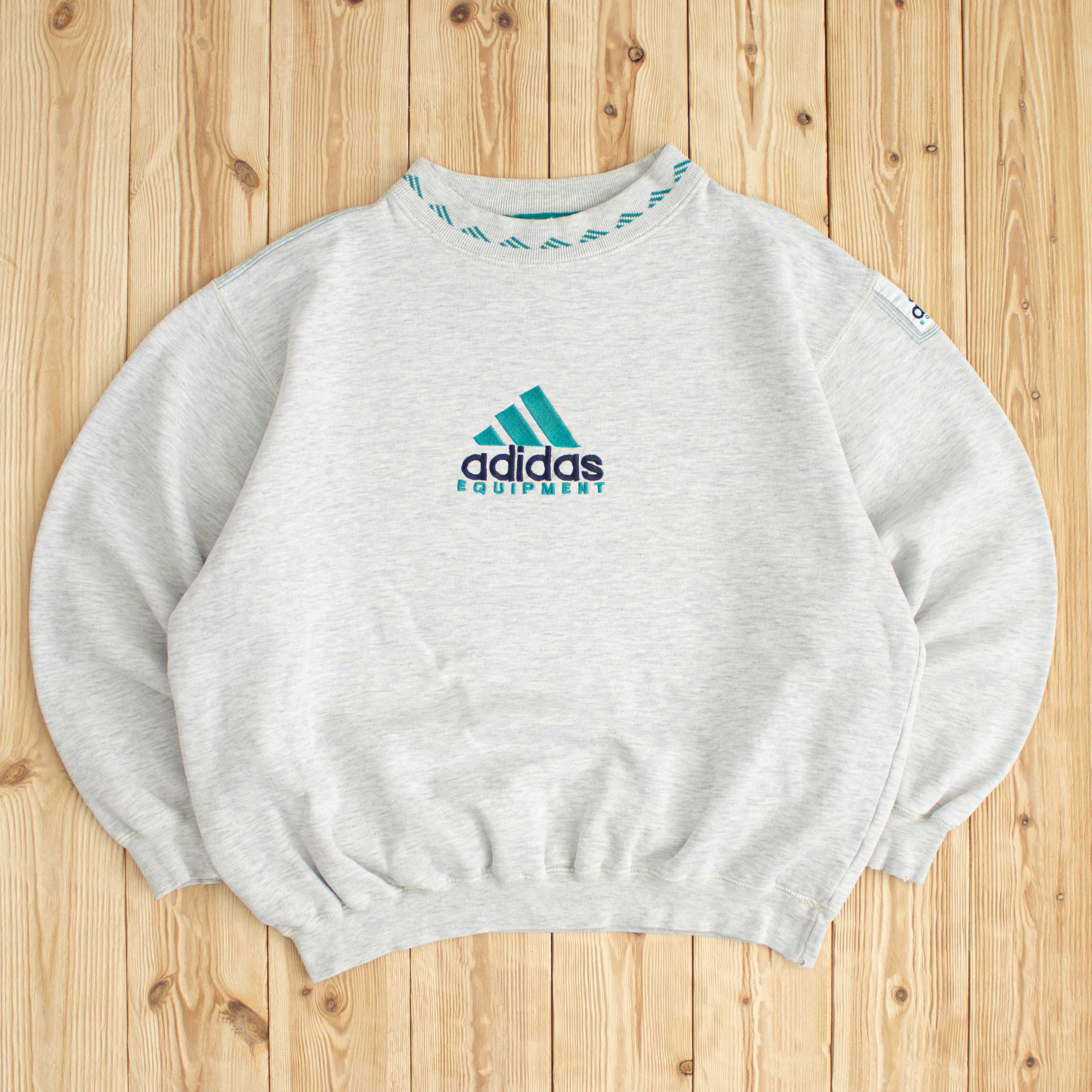 (M) Vintage Adidas Equipment Embroidered Sweatshirt