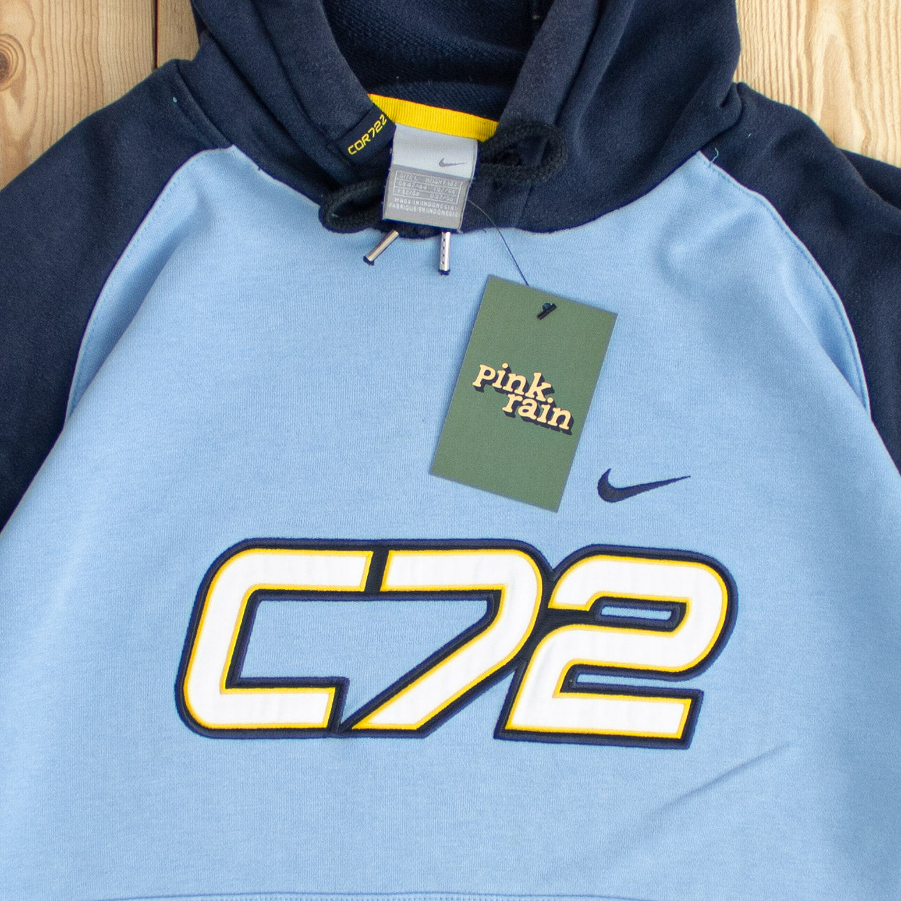 (M) Vintage Nike Cortez Embroidered Hoodie