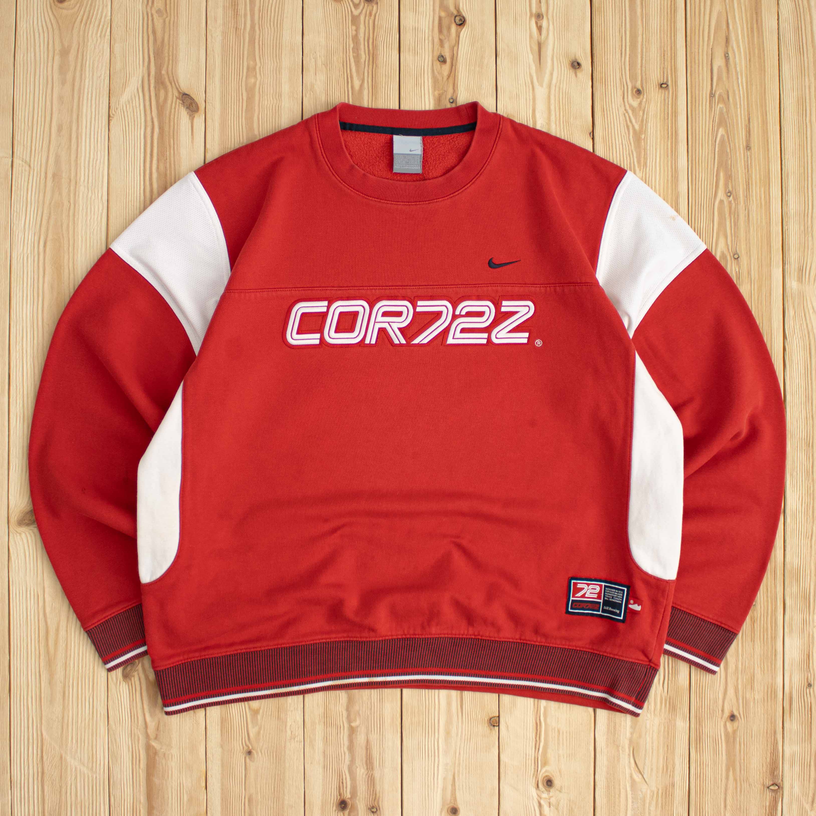 (L) Vintage Nike Cortez Embroidered Sweatshirt