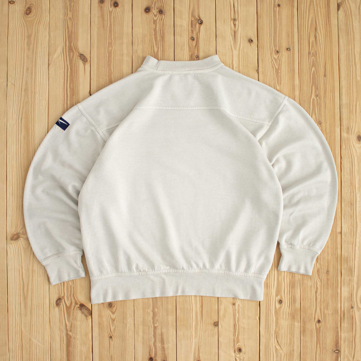 (M) Reebok Vintage Embroidered Sweatshirt Beige