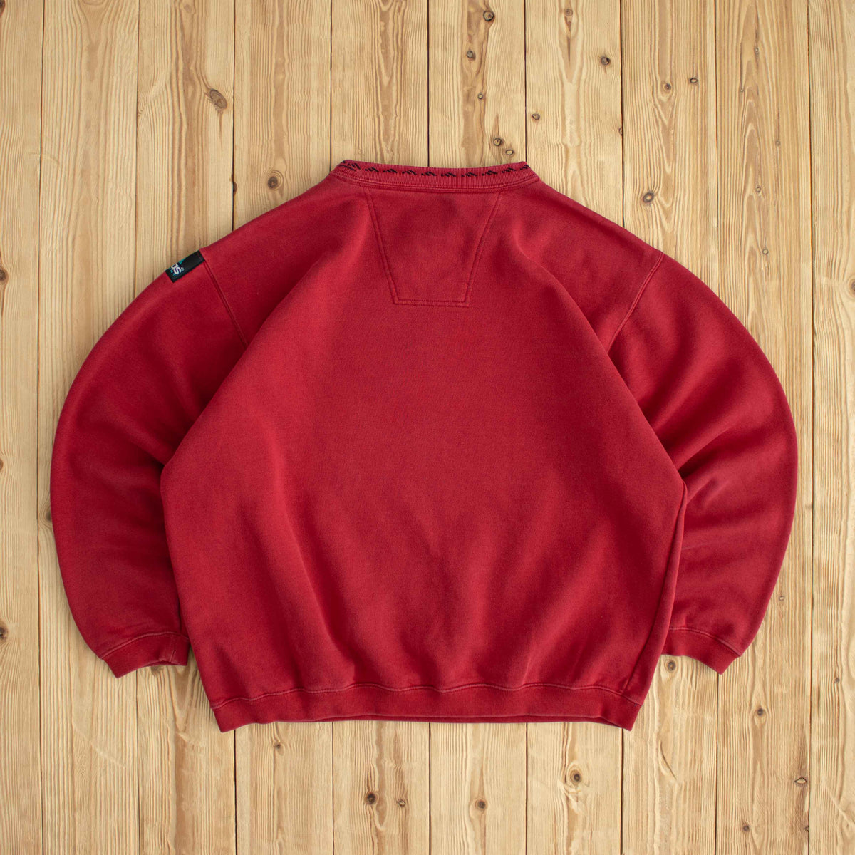 (M) Adidas Equipment Vintage Embroidered Sweatshirt Red