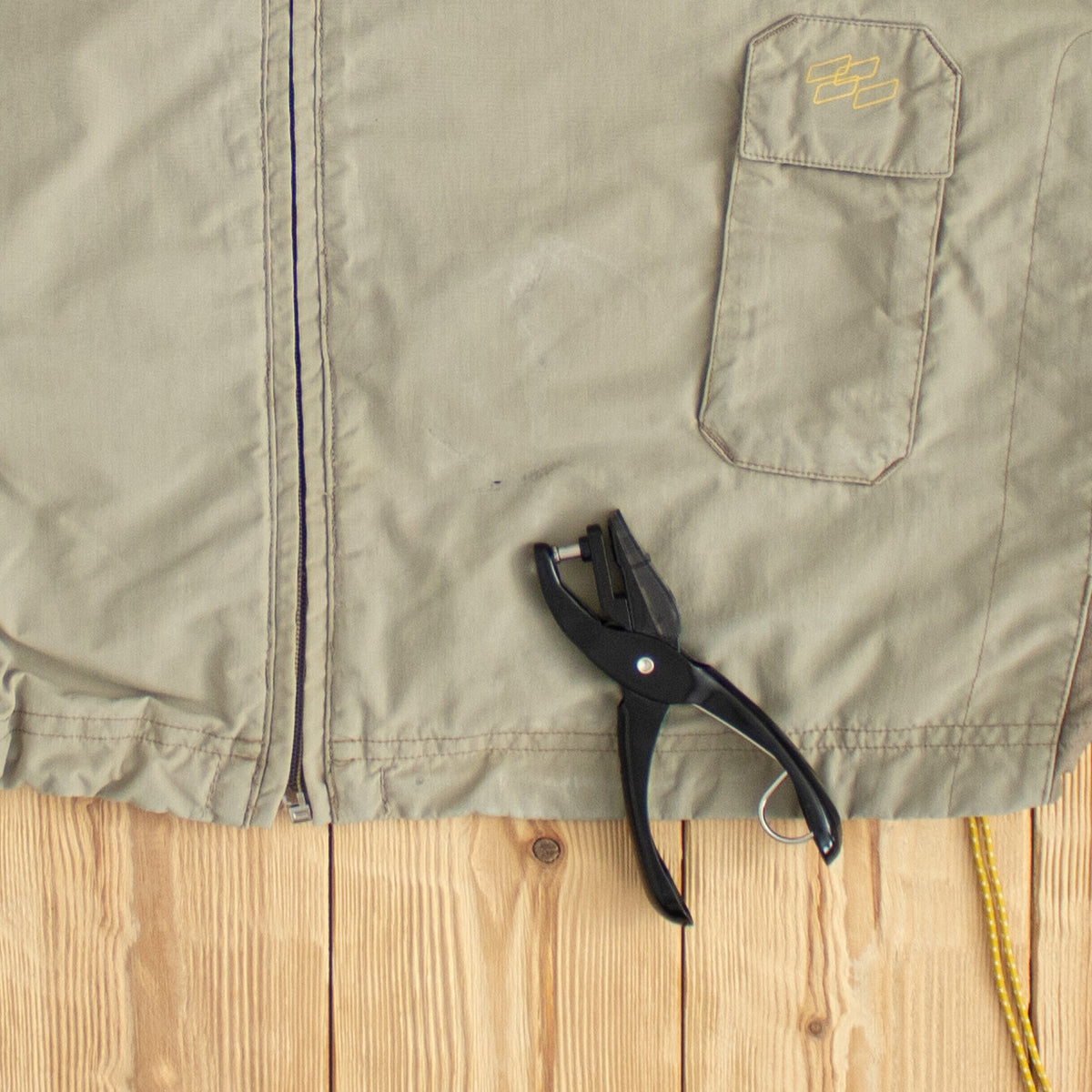 (L) Reebok Vintage Jacket Beige