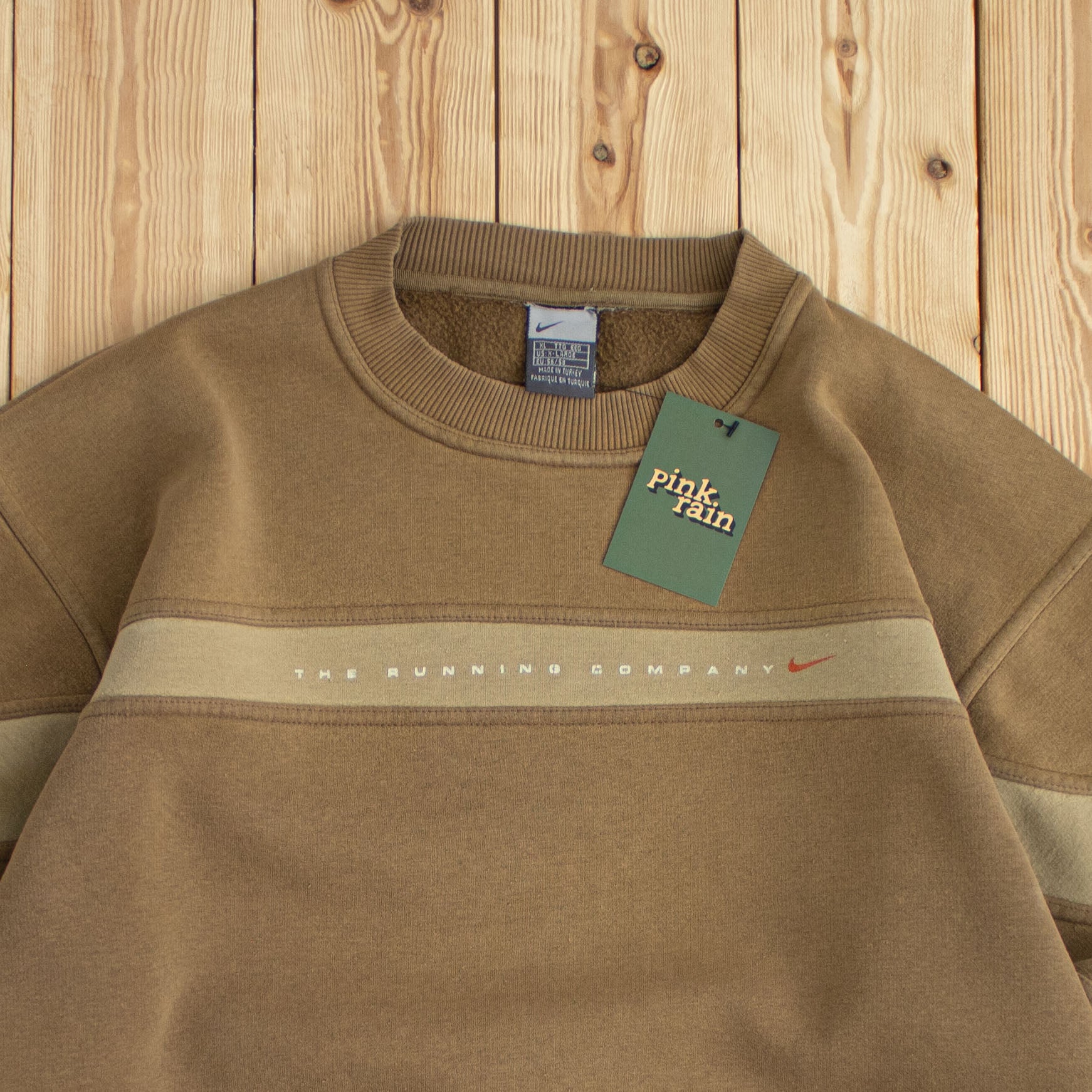 (L/XL) Vintage Nike 'The Running Company' Sweatshirt