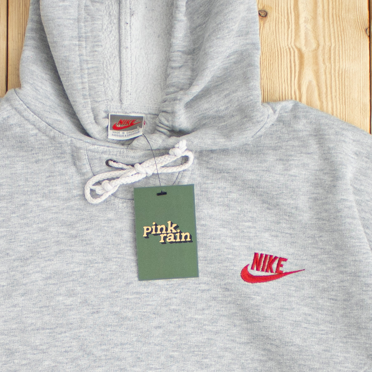 (S) Vintage Nike 'Just Do It' Embroidered Hoodie