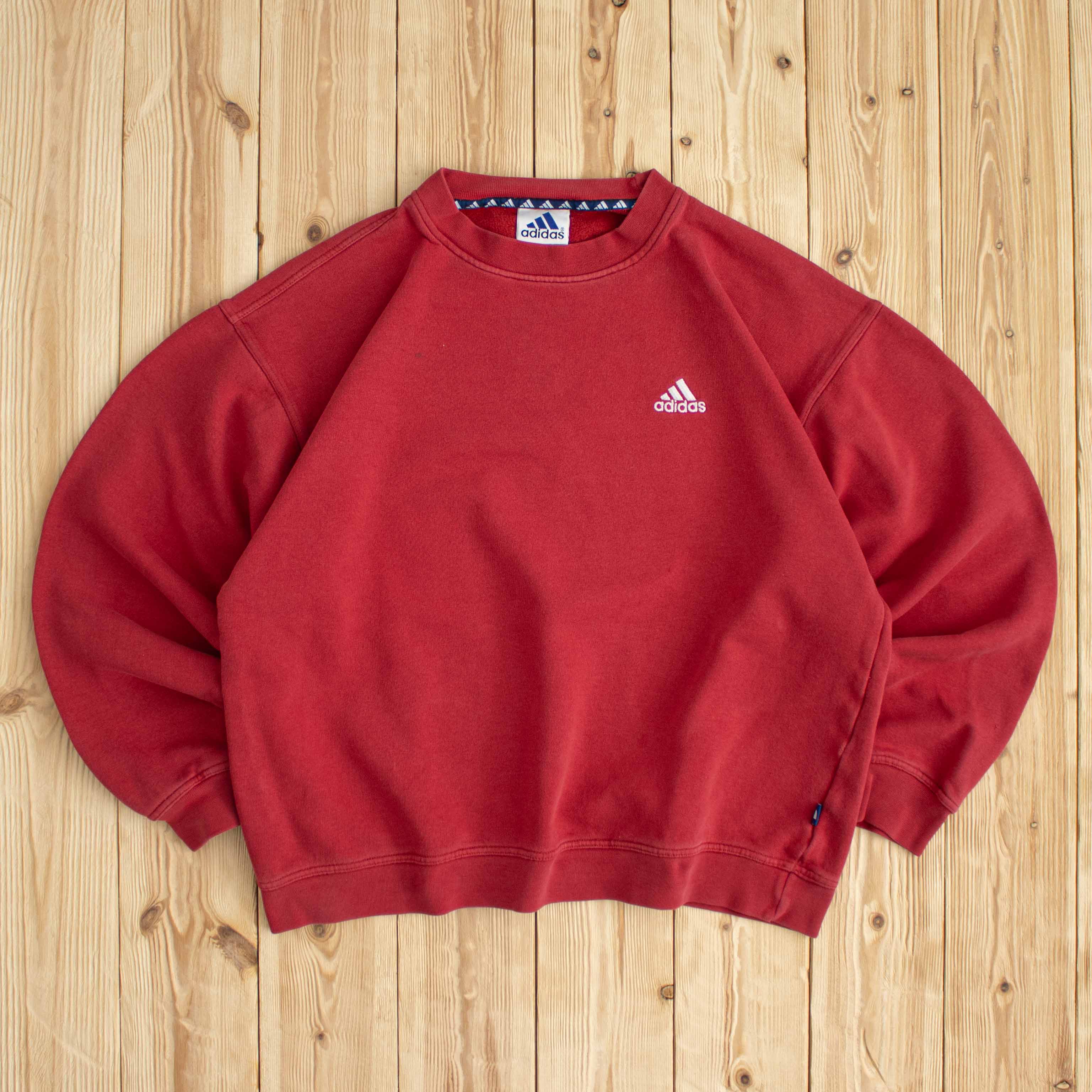 (S) Vintage Adidas Essential Embroidered Sweatshirt