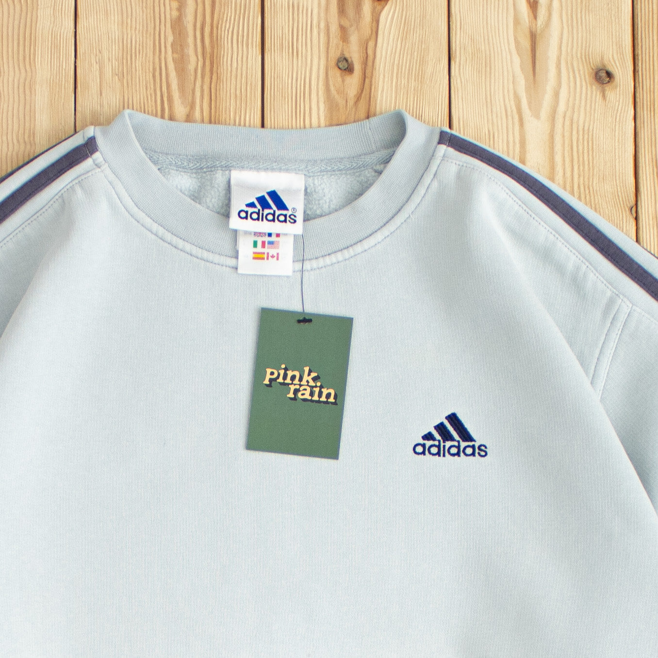 (S) Vintage Adidas Essential Embroidered Sweatshirt