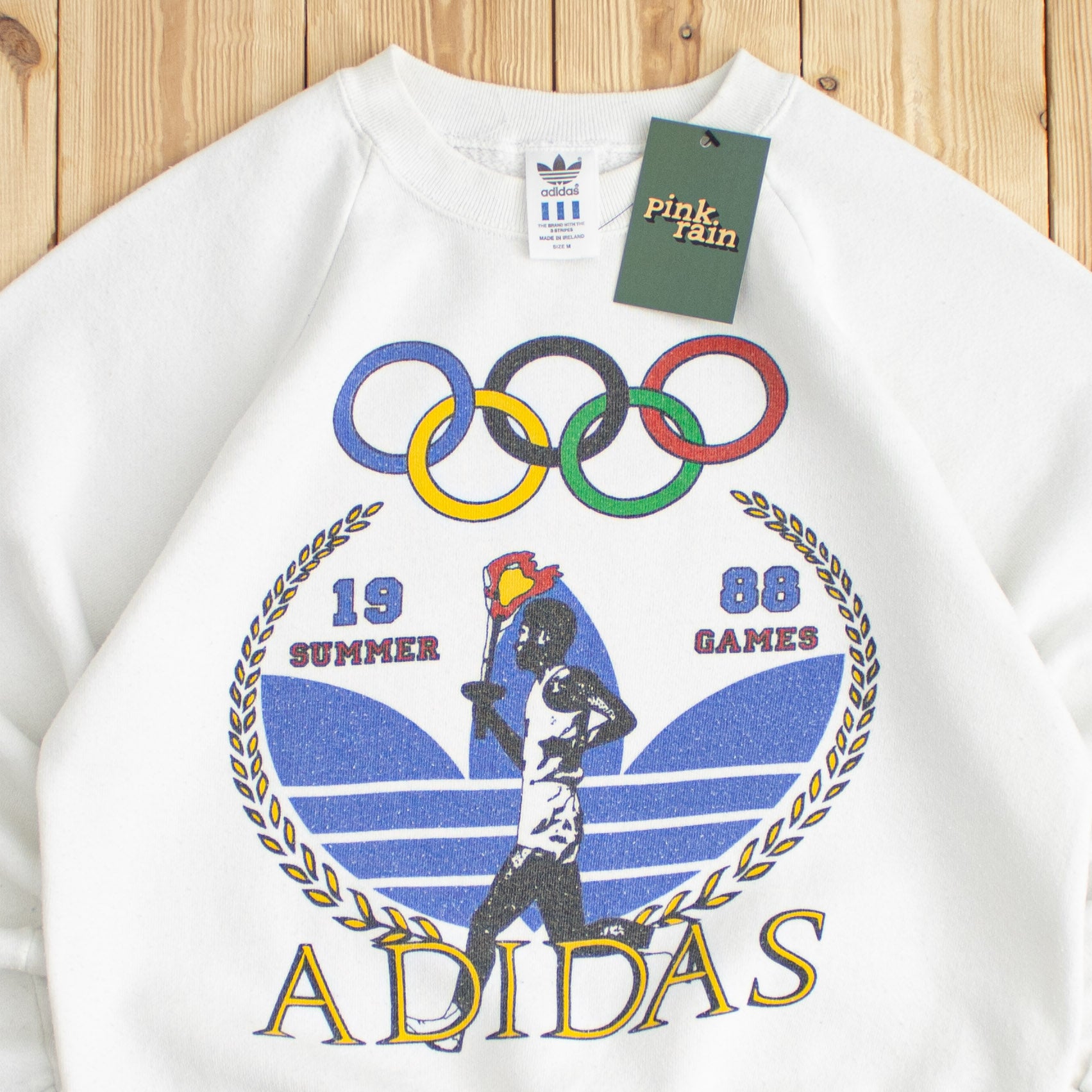 (S) 1988 Adidas Summer Olympics Sweatshirt