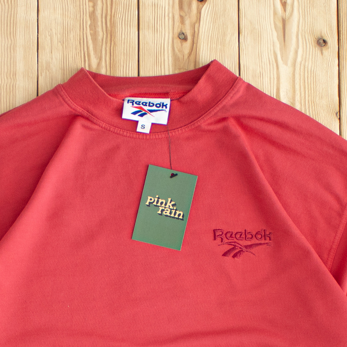 (S) Vintage Reebok Essential Embroidered Sweatshirt