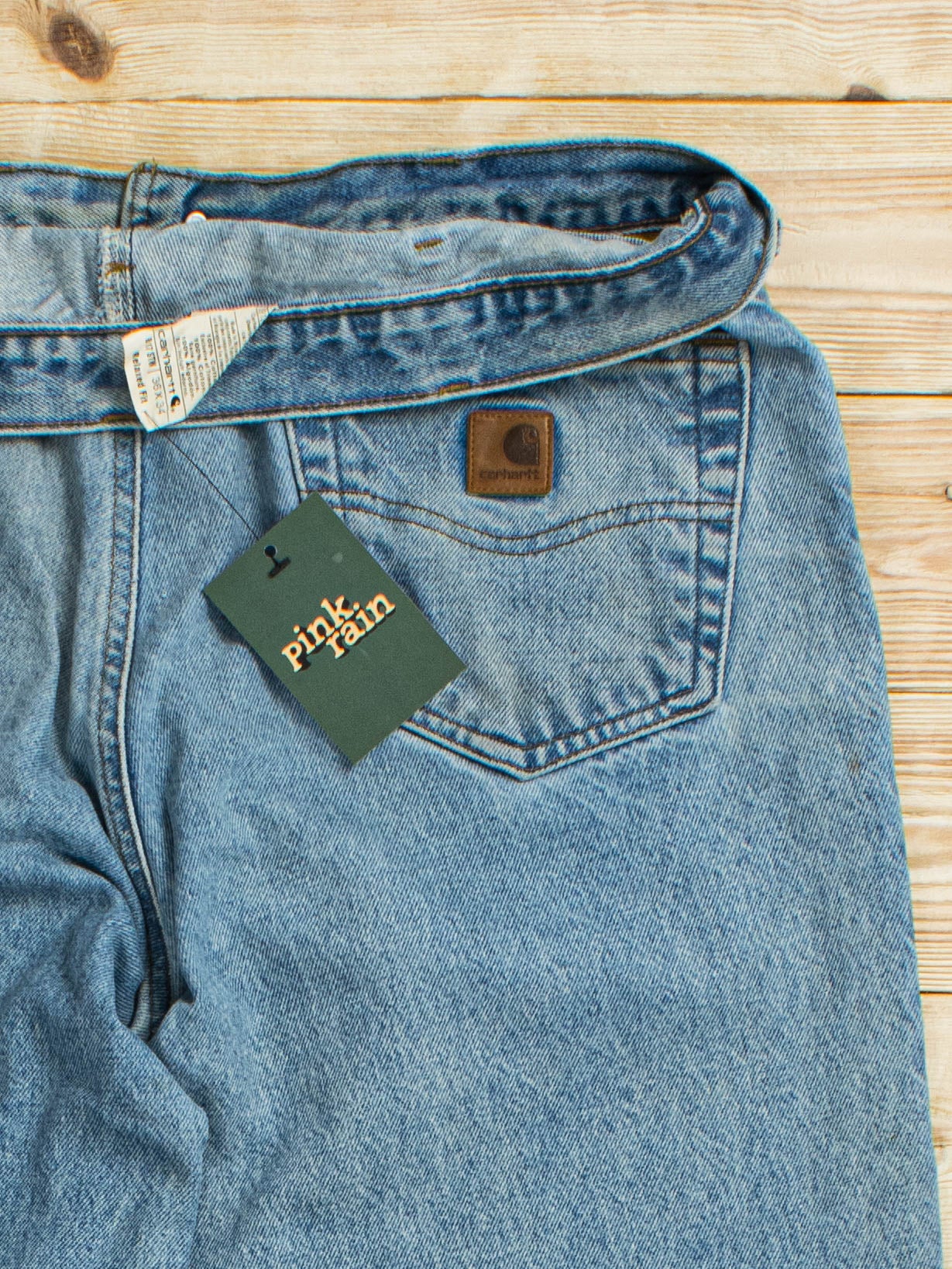 (W36/L38) Vintage Carhartt Garage Worn Pants