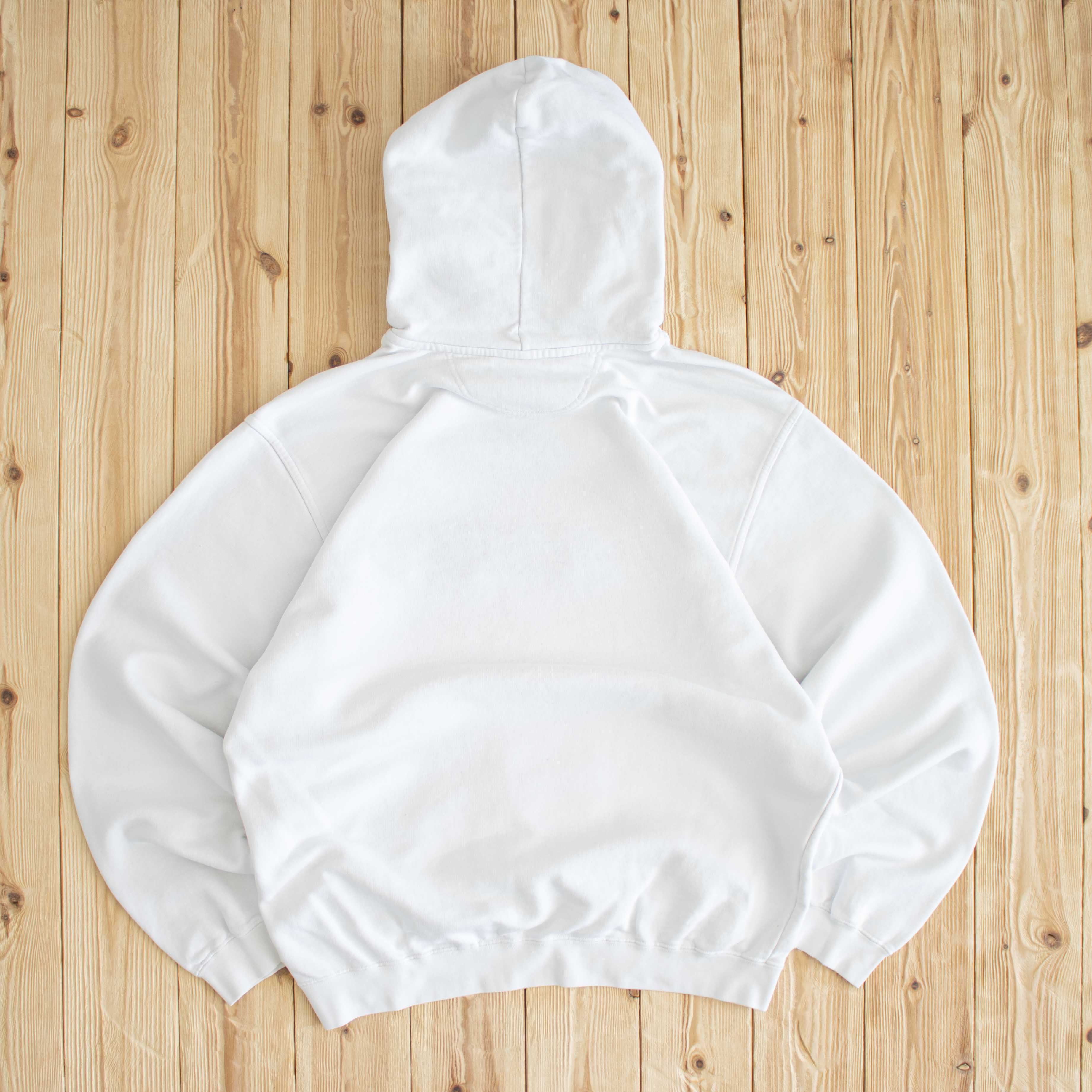 (L) Vintage Nike Swoosh Embroidered Hoodie