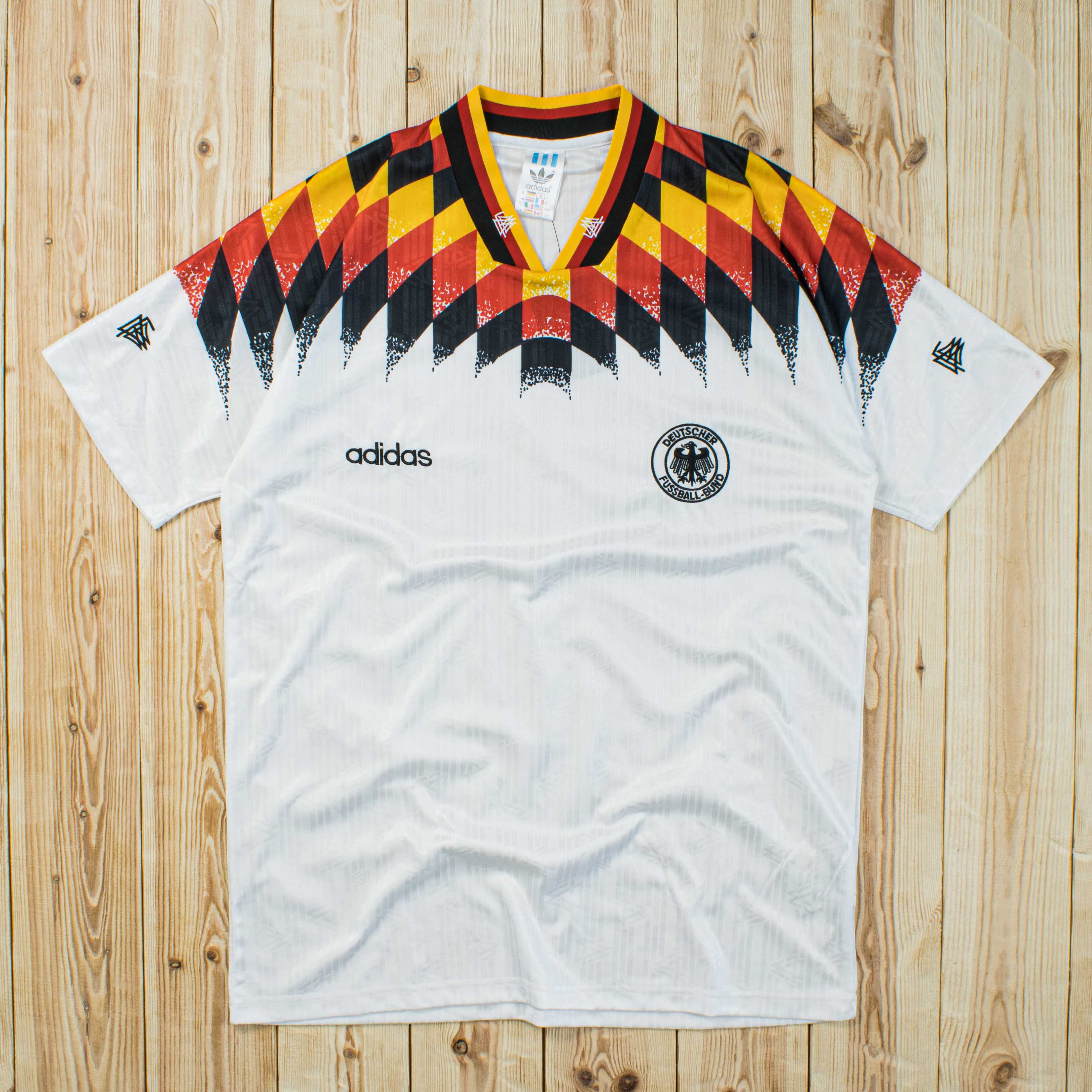 (L) Vintage Adidas Deutscher Fussball-Bund T-Shirt