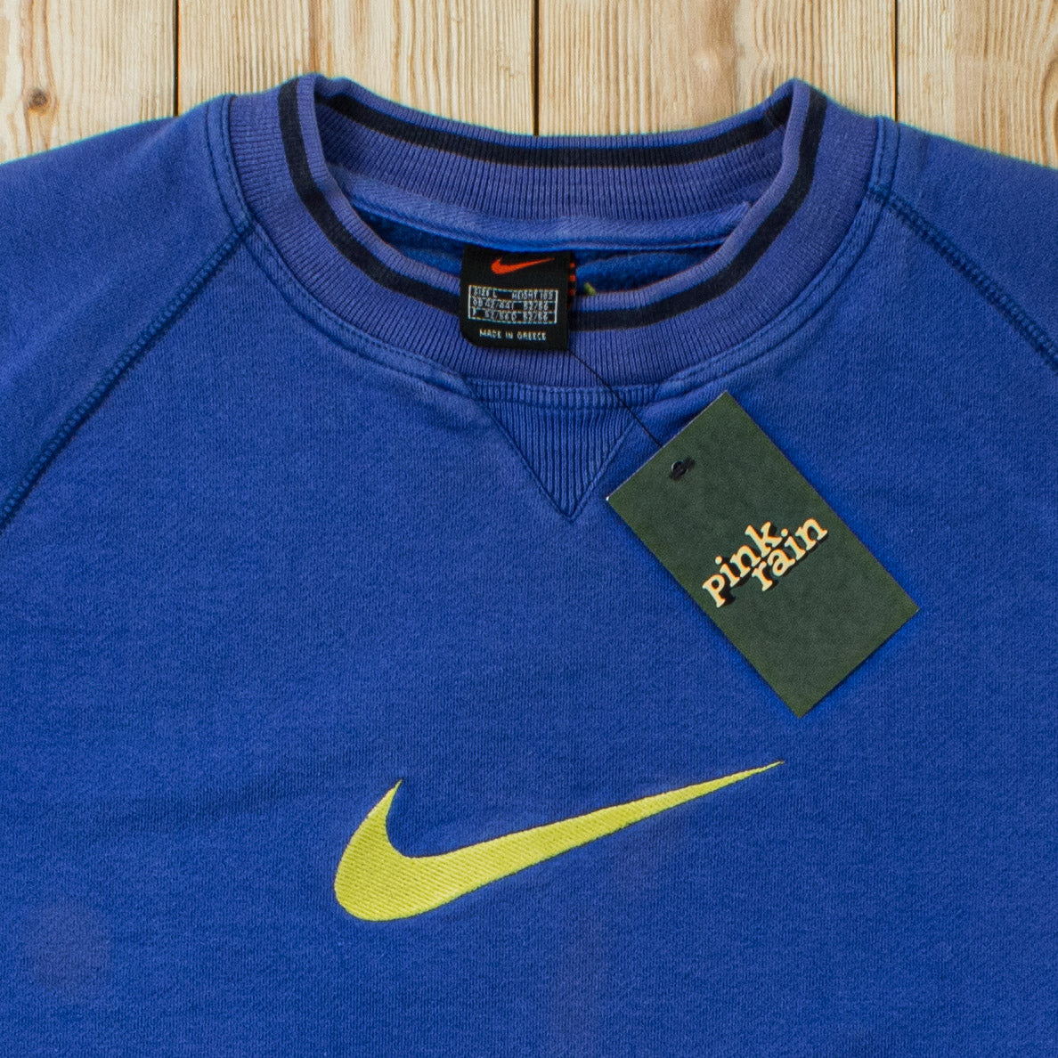 (L) Vintage Nike Swoosh Embroidered Sweatshirt