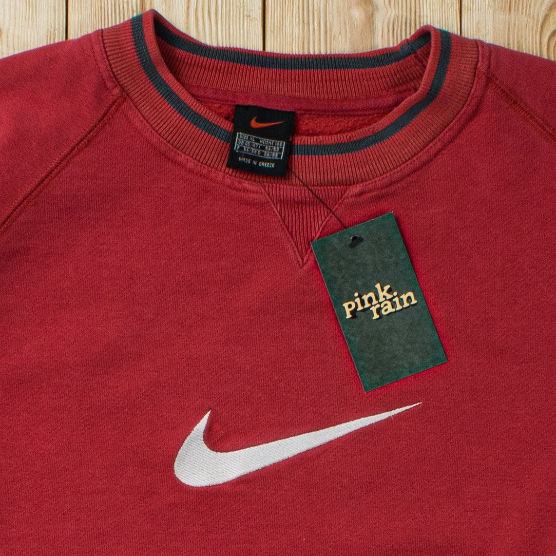 (XL) Vintage Nike Swoosh Embroidered Sweatshirt