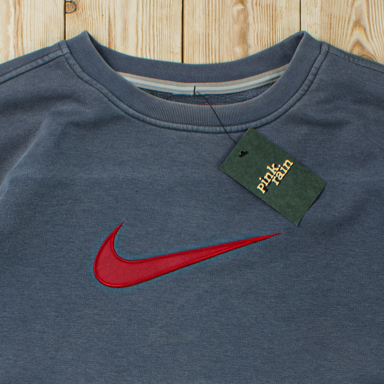 (XL) Vintage Nike Swoosh Embroidered Sweatshirt