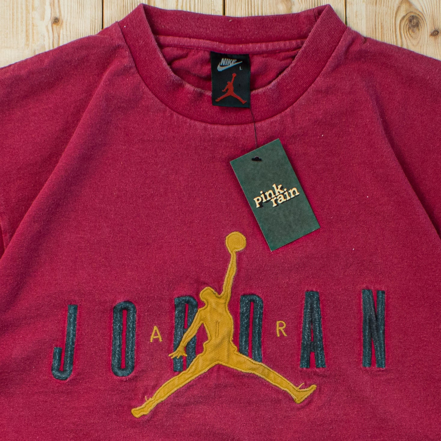 (L) Vintage Nike x Air Jordan Embroidered T-Shirt
